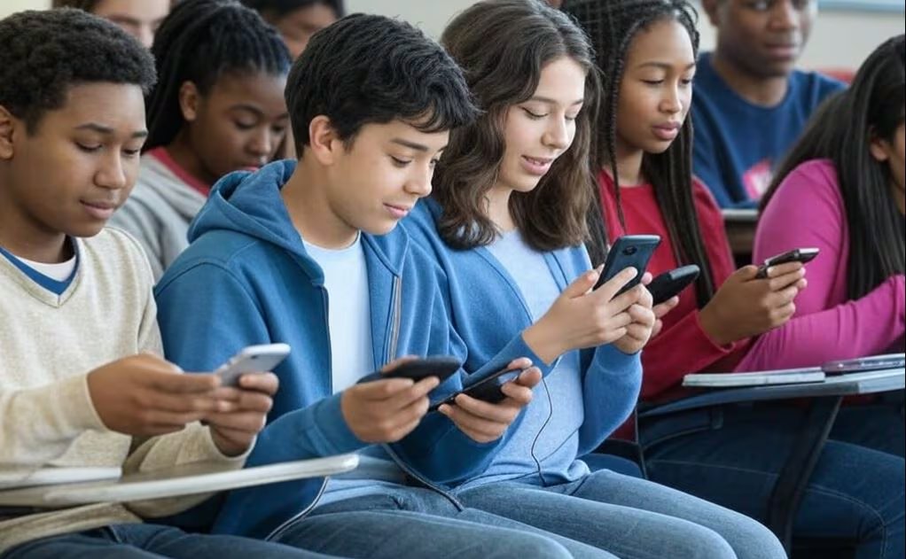 Las escuelas del LAUSD adoptan diferentes métodos para asegurar el cumplimiento de la prohibición de teléfonos. (Imagen Ilustrativa)