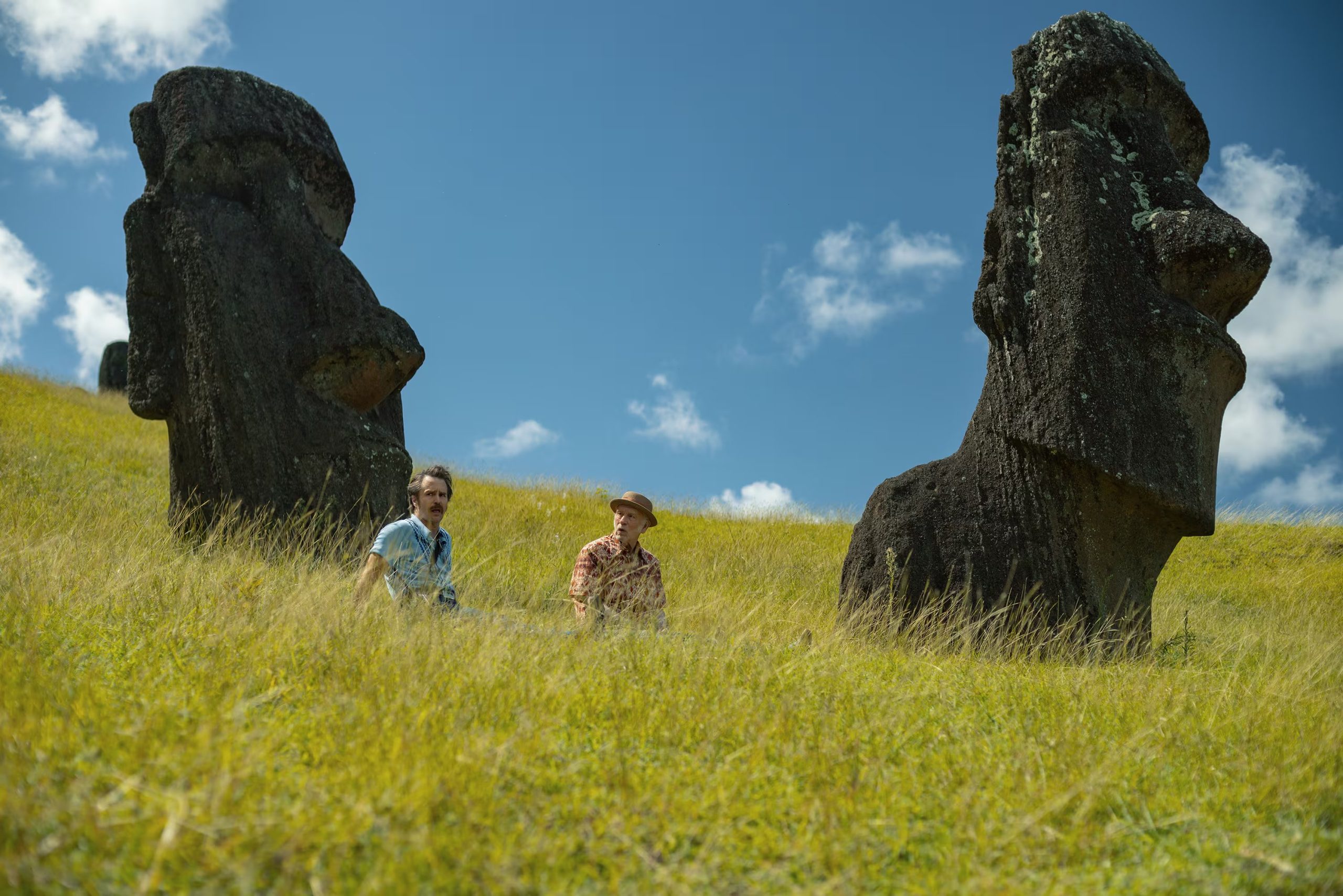 La productora chilena Fabula y la comunidad local de Rapa Nui aportan asesoría y validación en la filmación de la película. (20th century fox)