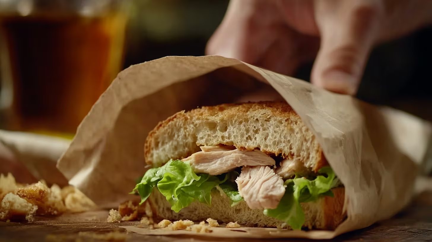 El pan crujiente de masa madre, junto con el relleno cremoso, ofrece una mezcla de texturas ideal para cualquier comida principal o para llevar. - (Imagen Ilustrativa Infobae)