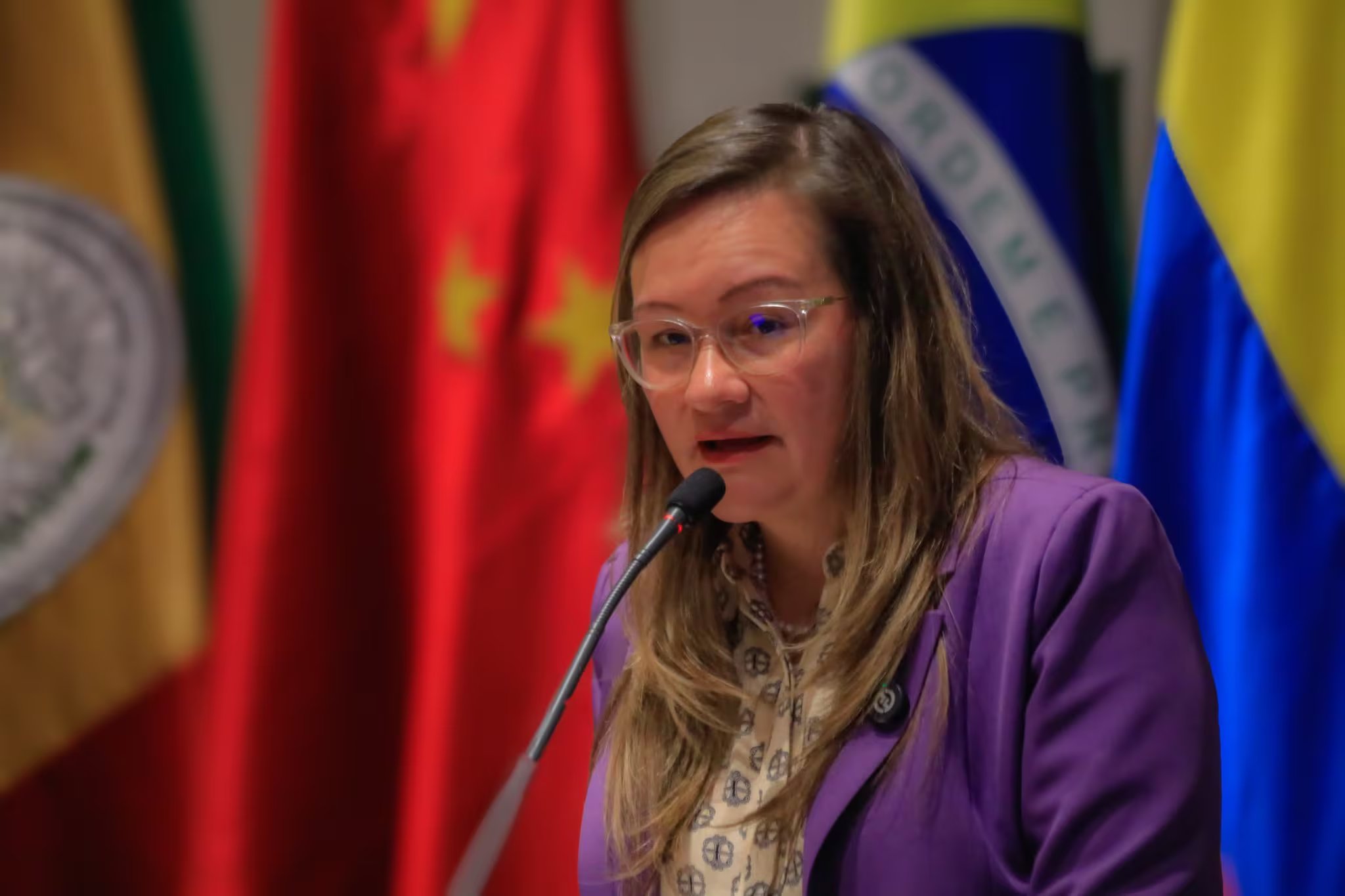 Cielo Rusinque - Ministerio de Comercio Industria y Turismo | crédito @cielo<em>rusinque/X» class=»aligncenter size-full» src=»https://kchcomunicacion.com/wp-content/uploads/2026/03/Se-trata-de-debilitar-mi-gobierno-Petro-reacciona-1-scaled.jpg» style=»width:100%; height:auto; margin-bottom: 20px;»/></p>
<h3>Petro cuestiona los fundamentos del tribunal</h3>
<p>El presidente <strong>Gustavo Petro</strong> profundizó en sus críticas, enfocándose en la descalificación de los logros académicos de <strong>Rusinque</strong>. Recordó que el modelo del <strong>Consejo de Estado</strong> tiene sus raíces históricas en el sistema francés, lo que hace contradictorio, a su juicio, que el organismo colombiano desestime formaciones de alto nivel procedentes de ese país.</p>
<p>Sobre este punto, el mandatario fue enfático al señalar: </p>
<blockquote><p>“El Consejo de Estado como institución nació en Francia (…) pero el Consejo de Estado de Colombia considera que no son creíbles los títulos obtenidos en las más prestigiosas universidades de Francia”</p></blockquote>
<p>. Según <strong>Petro</strong>, esta decisión trasciende la esfera administrativa y busca comprometer la autonomía de la <strong>Superintendencia de Industria y Comercio</strong> ante los grandes sectores económicos, insinuando un trasfondo de carácter netamente político.</p>
<h3>Rusinque califica el fallo como “decisión cuestionable”</h3>
<p><img decoding=