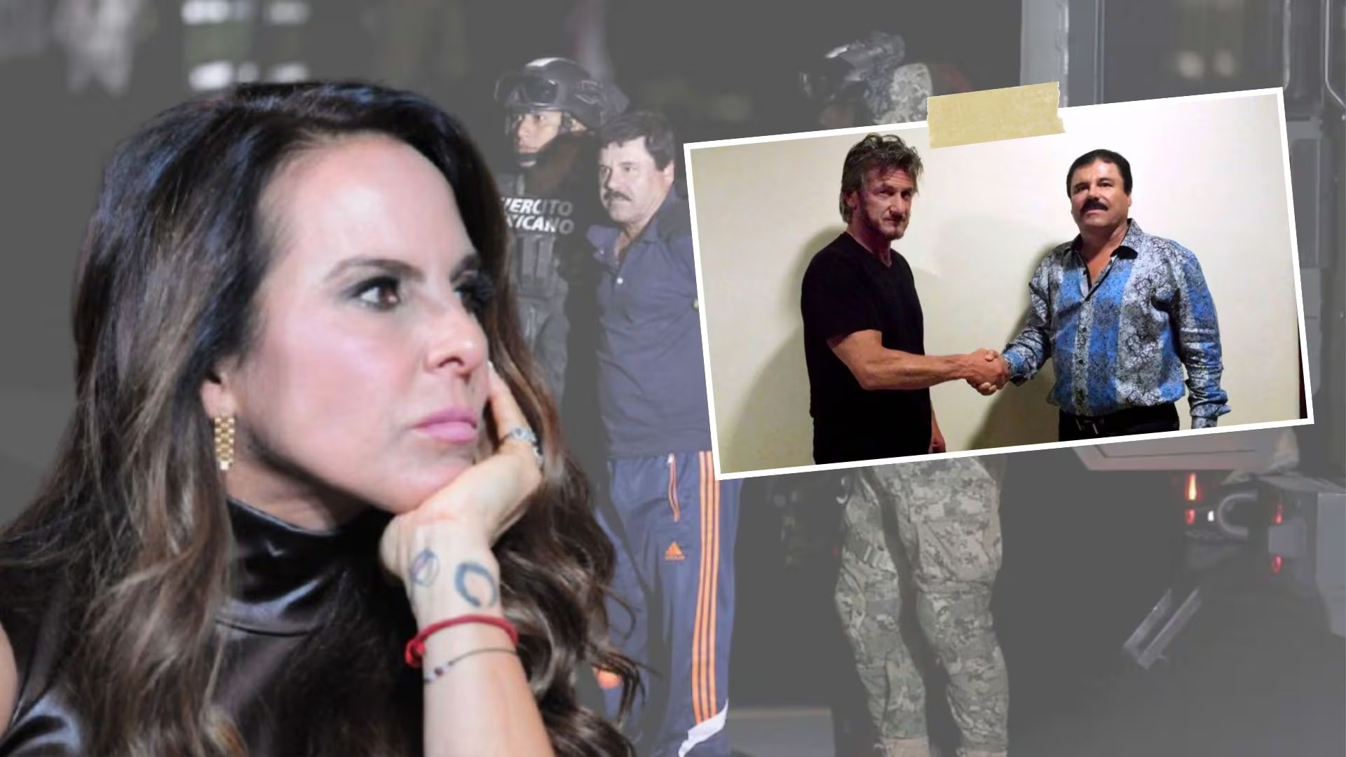 Kate del Castillo habló de Sean Penn y El Chapo. (Anayeli Tapia/Infobae)