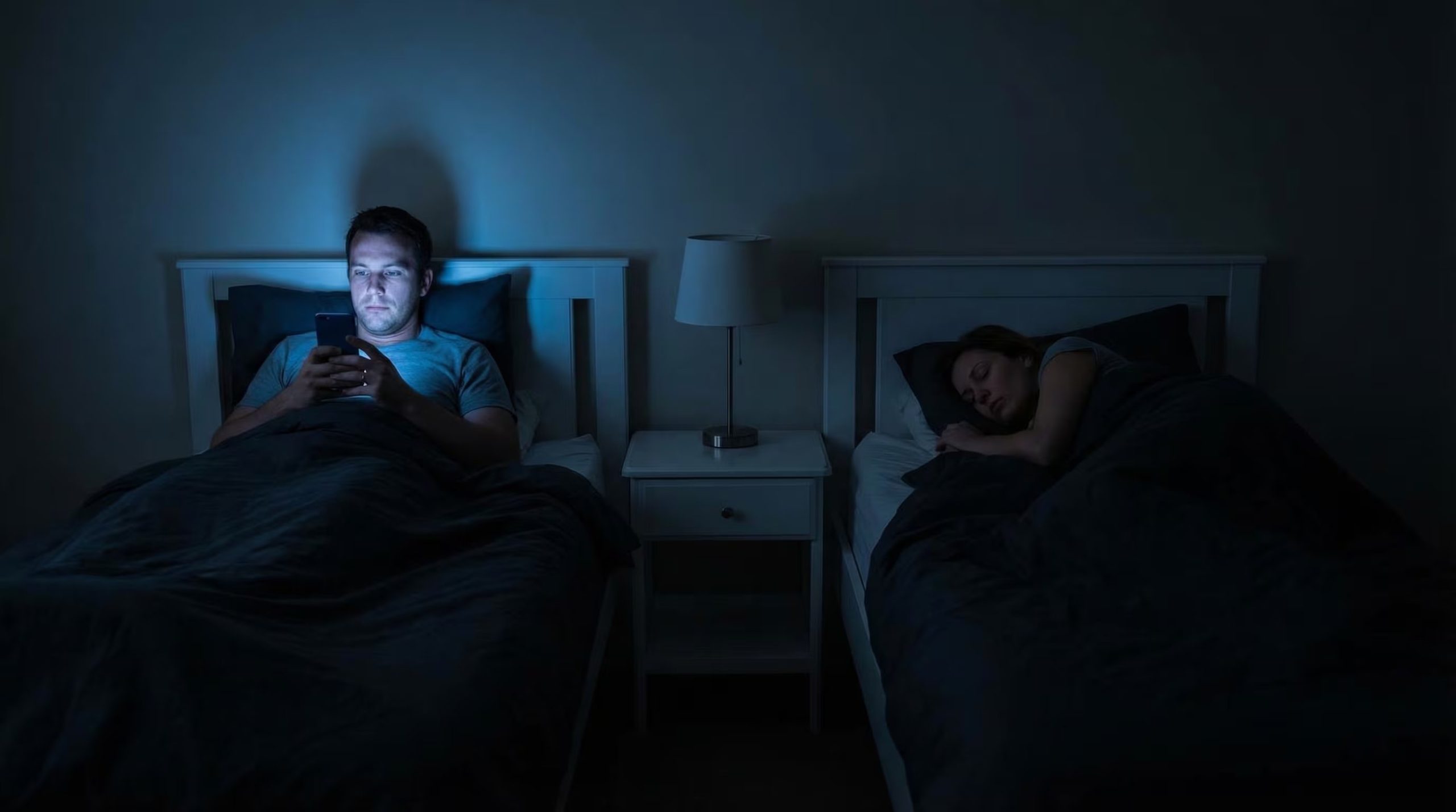 Especialistas señalan que dormir en camas separadas permite personalizar el ambiente para mejorar la calidad del sueño (Imagen Ilustrativa Infobae)