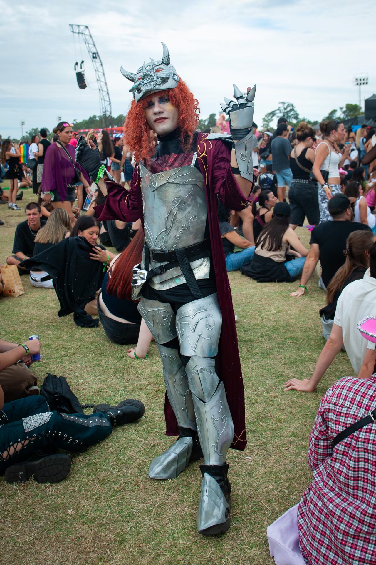 El increíble cosplay de un fanático 