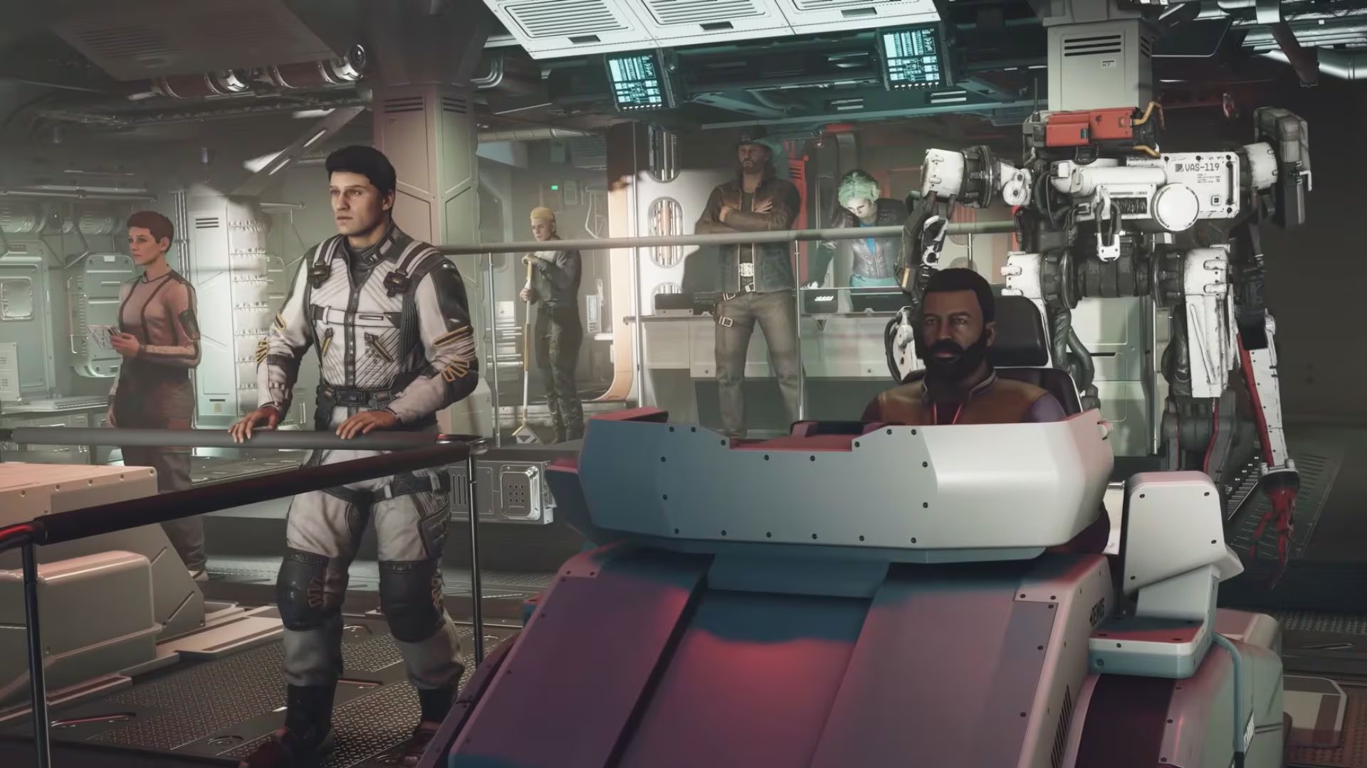 La actualización Free Lanes añade nuevos planetas, mazmorras, materiales de mejora y un vehículo con propulsores. (Bethesda)