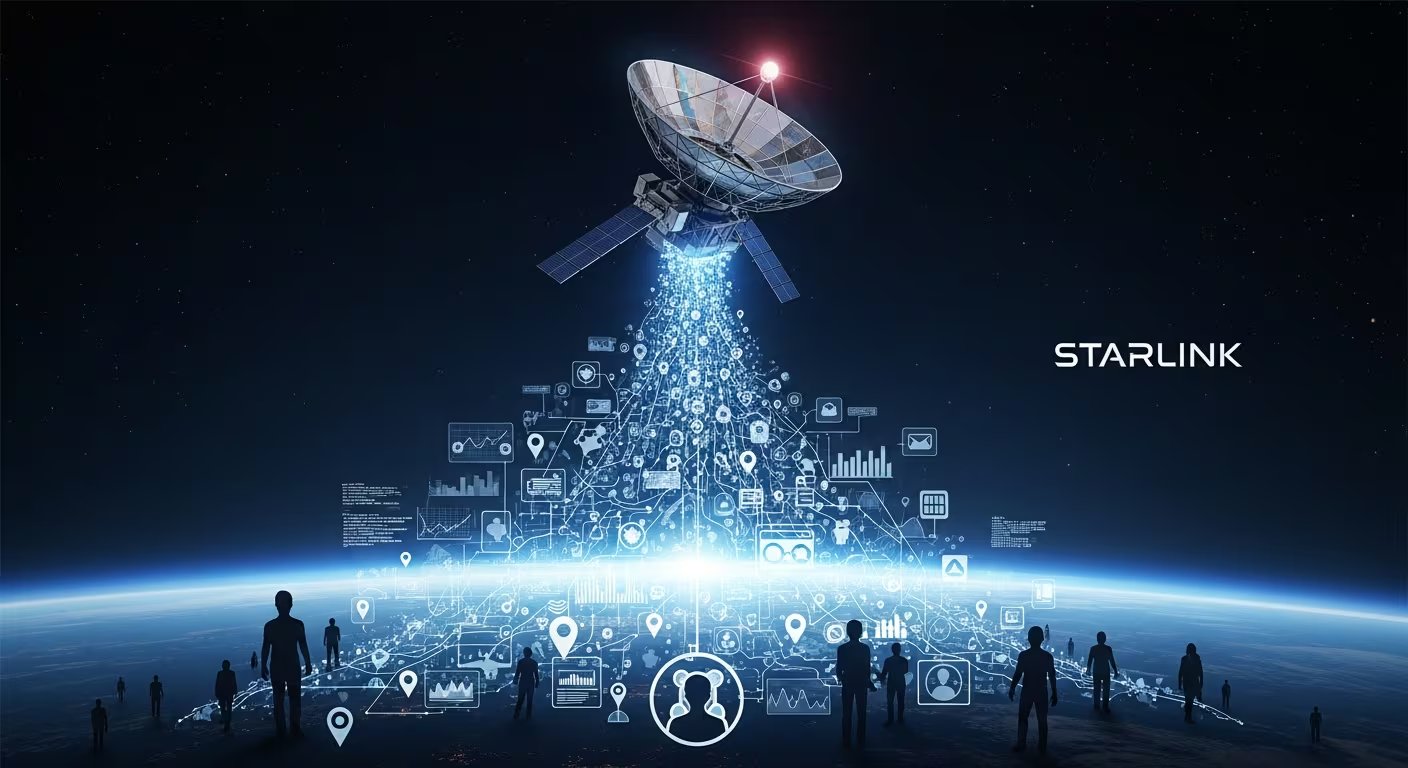 Con los nuevos satélites de Starlink, la conectividad no solo estaría asegurada, también varias funciones en tiempo real. (Imagen Ilustrativa Infobae)