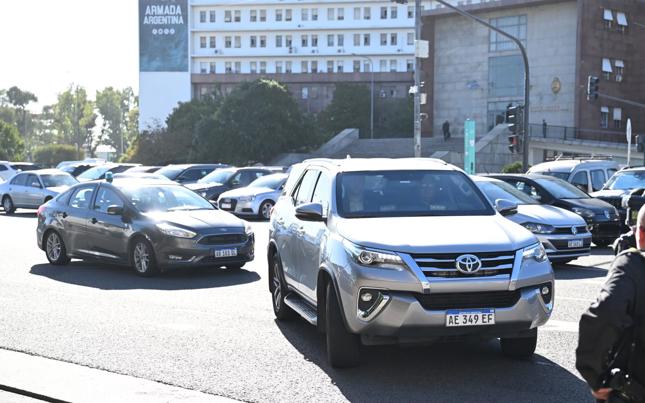 Mauricio Macri declara en Comodoro Py (Maximiliano Luna)