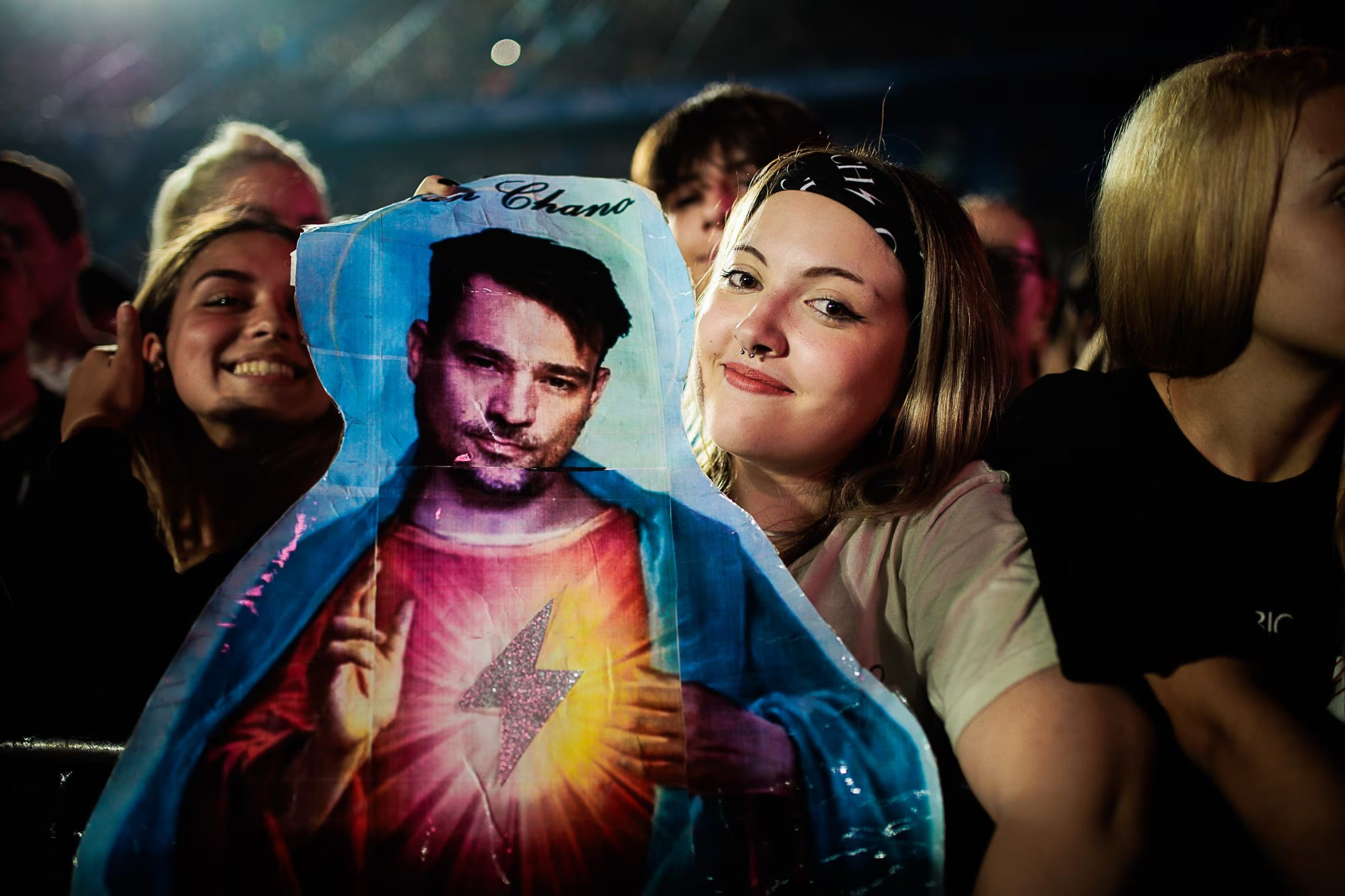 Los fans de Tan Biónica mostraron su devoción por Chano