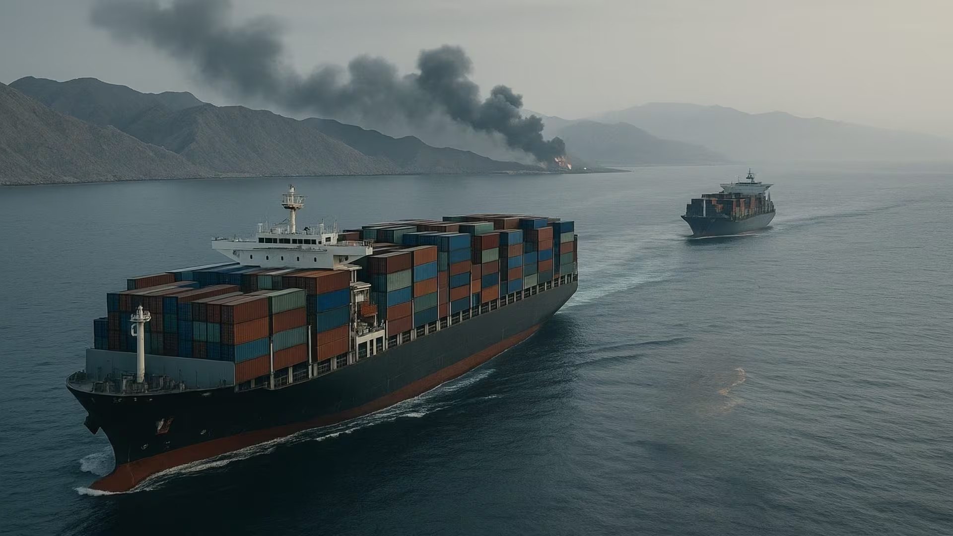 Por el Estrecho de Ormuz transita cerca del 20–25 % del petróleo mundial en dirección a mercados de Asia, Europa y América (Ilustración: Movant Connection)