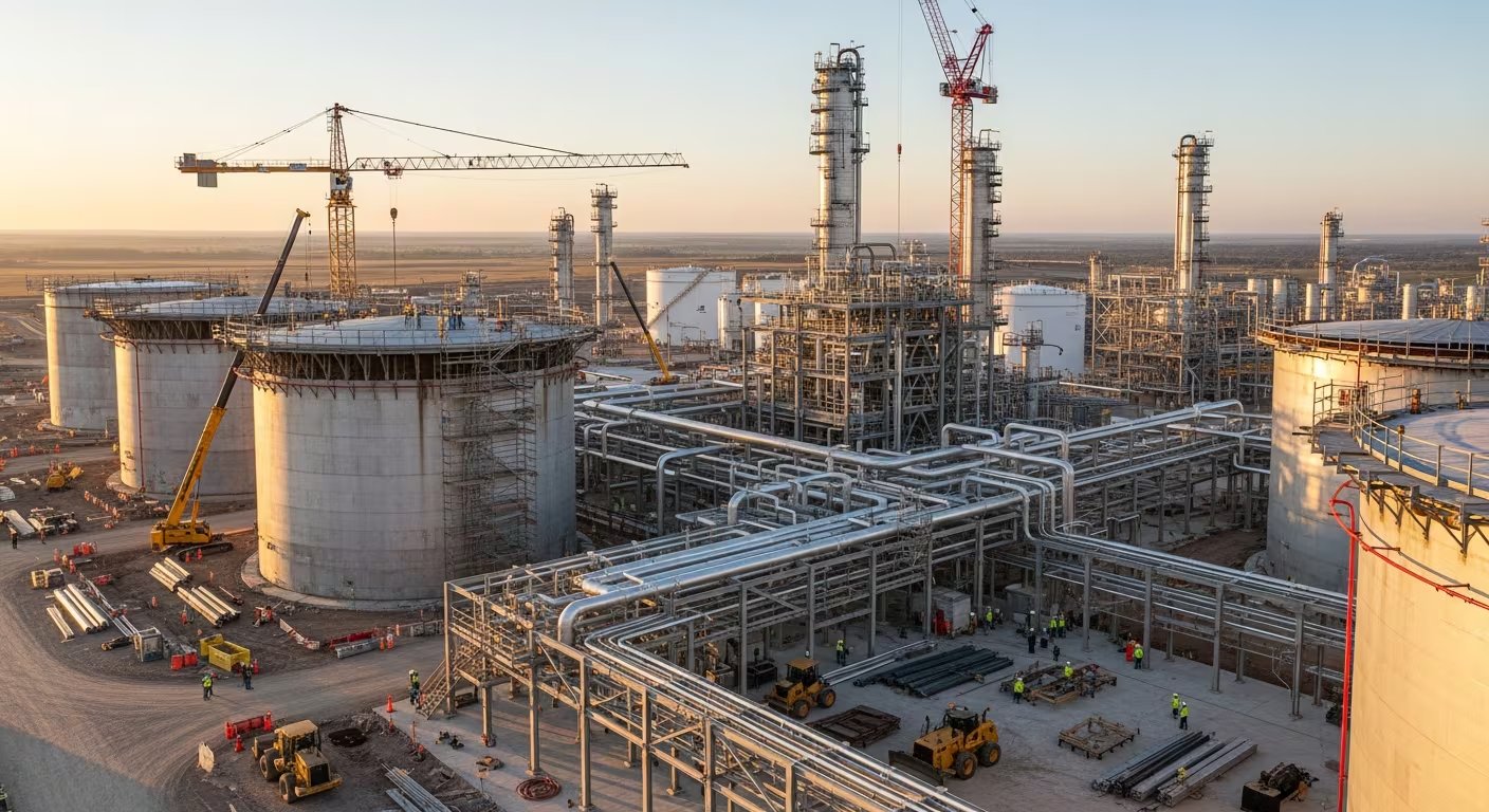 Reliance Industries Limited aportará tecnología y logística, posicionando a Brownsville como uno de los centros energéticos globales clave en la exportación de hidrocarburos (Imagen Ilustrativa Infobae)