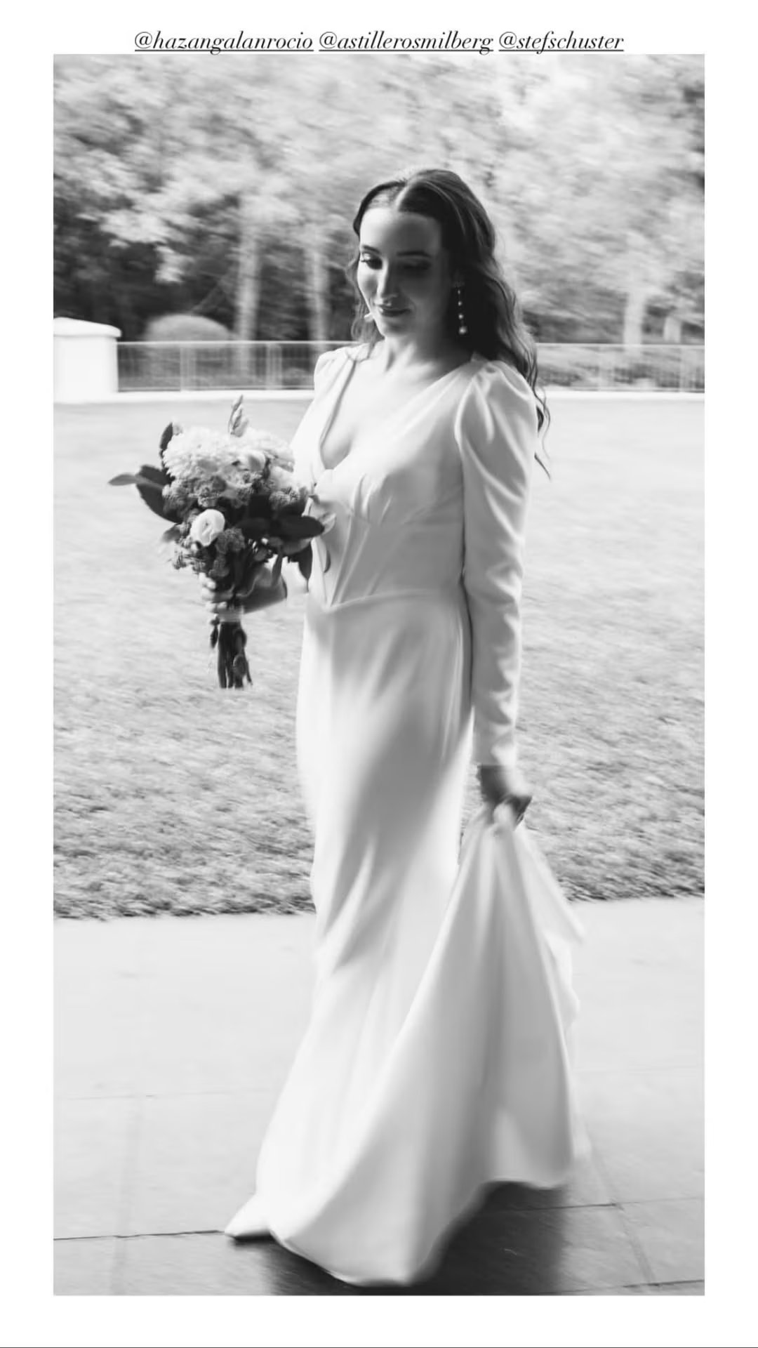 La emotiva entrada de Rocío Hazán al altar junto a su padre, Alberto Hazán, emocionó a todos los invitados