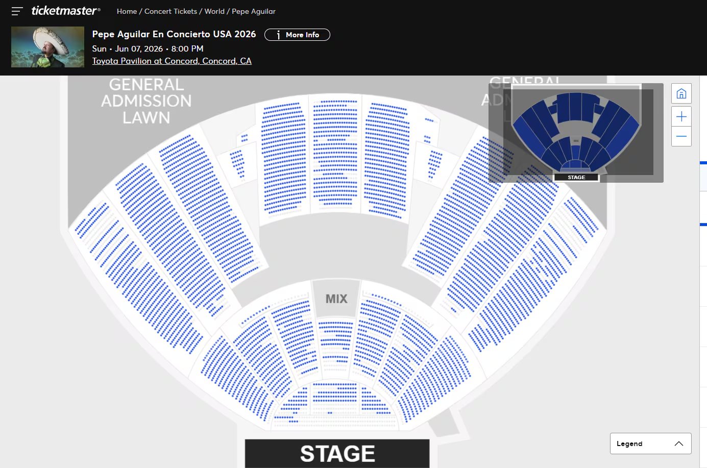 (Ticketmaster/Captura de pantalla)