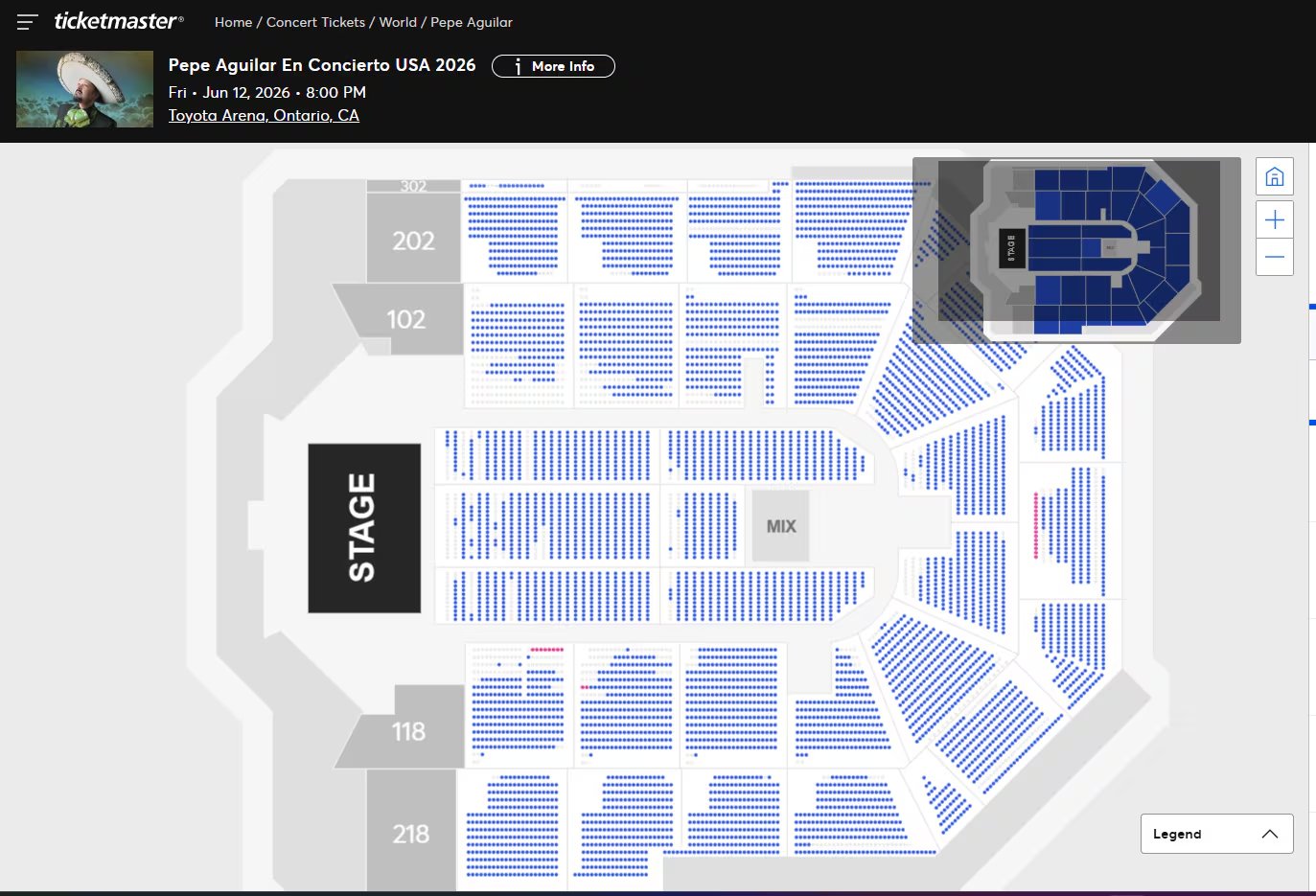 (Ticketmaster/Captura de pantalla)