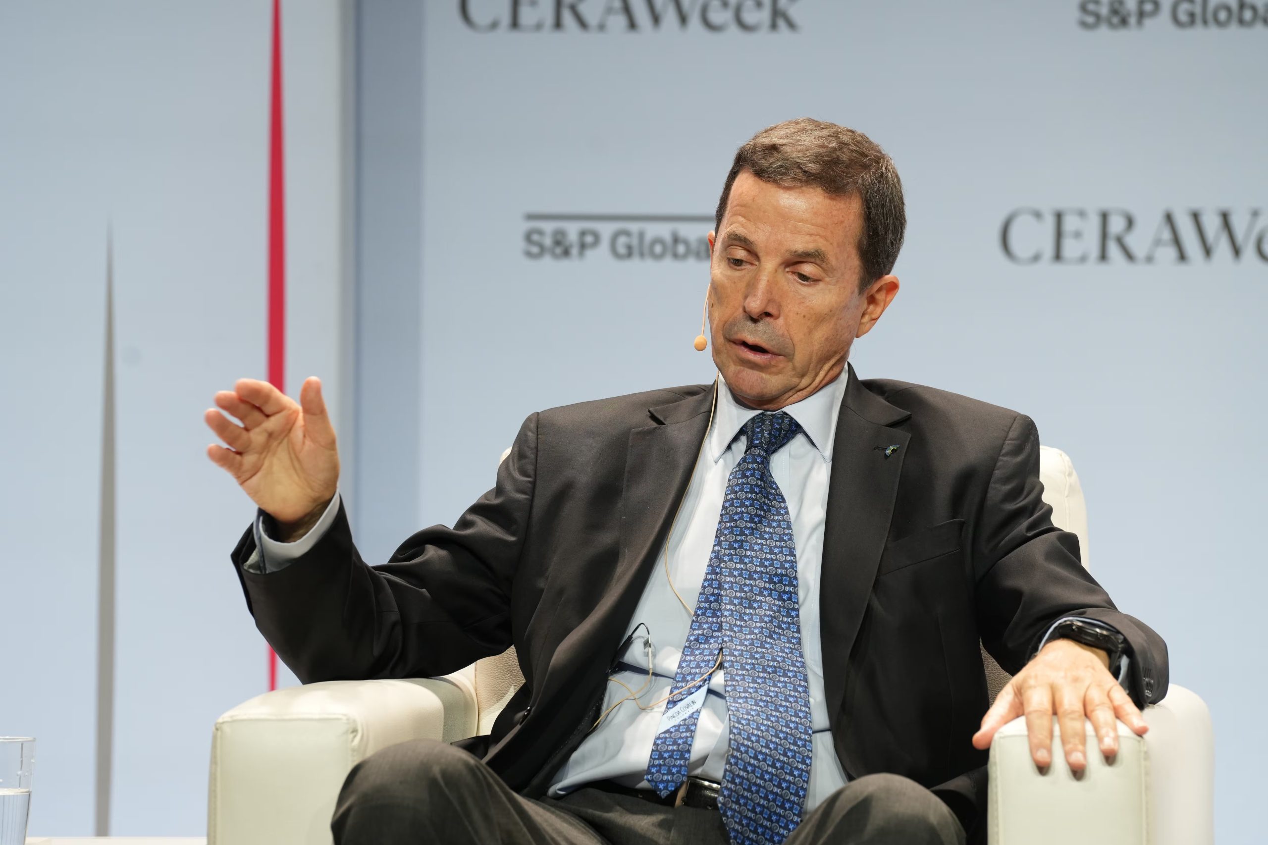 Ricardo Markous, presidente de Tecpetrol, participó del CERAWeek en Estados Unidos. (@nachomartinfilms)