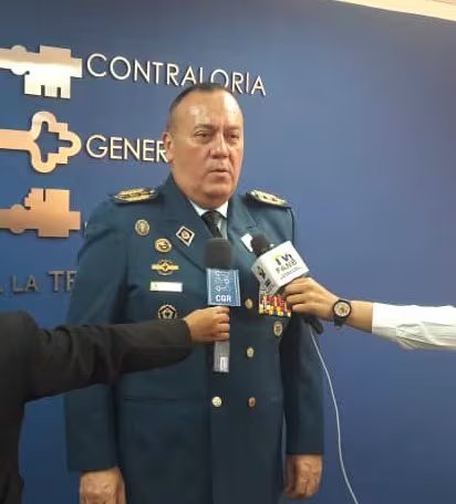 El general venezolano Rodrigo Guerrero Contreras es investigado por su presunta relación con una red internacional de narcotráfico - crédito @TVFNAB/X