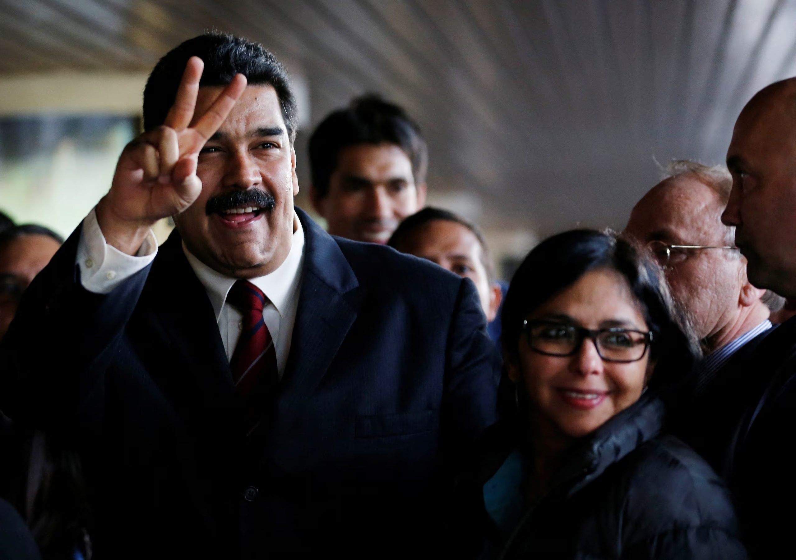 Nicolás Maduro y Delcy Rodríguez, su sucesora en la dictadura de Venezuela