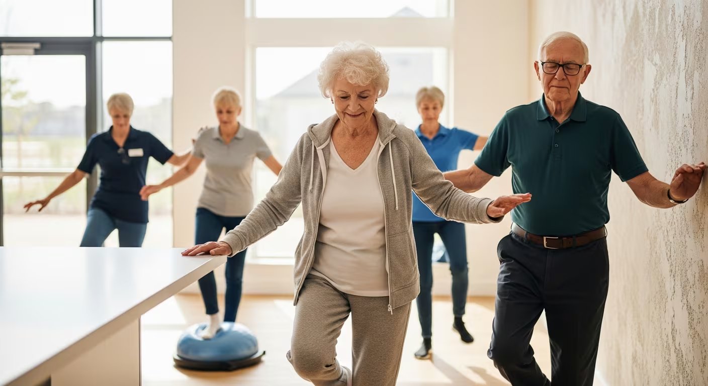 La rigidez muscular detectada durante la recuperación postural está vinculada a un mayor riesgo de caídas en adultos mayores (Imagen Ilustrativa Infobae)