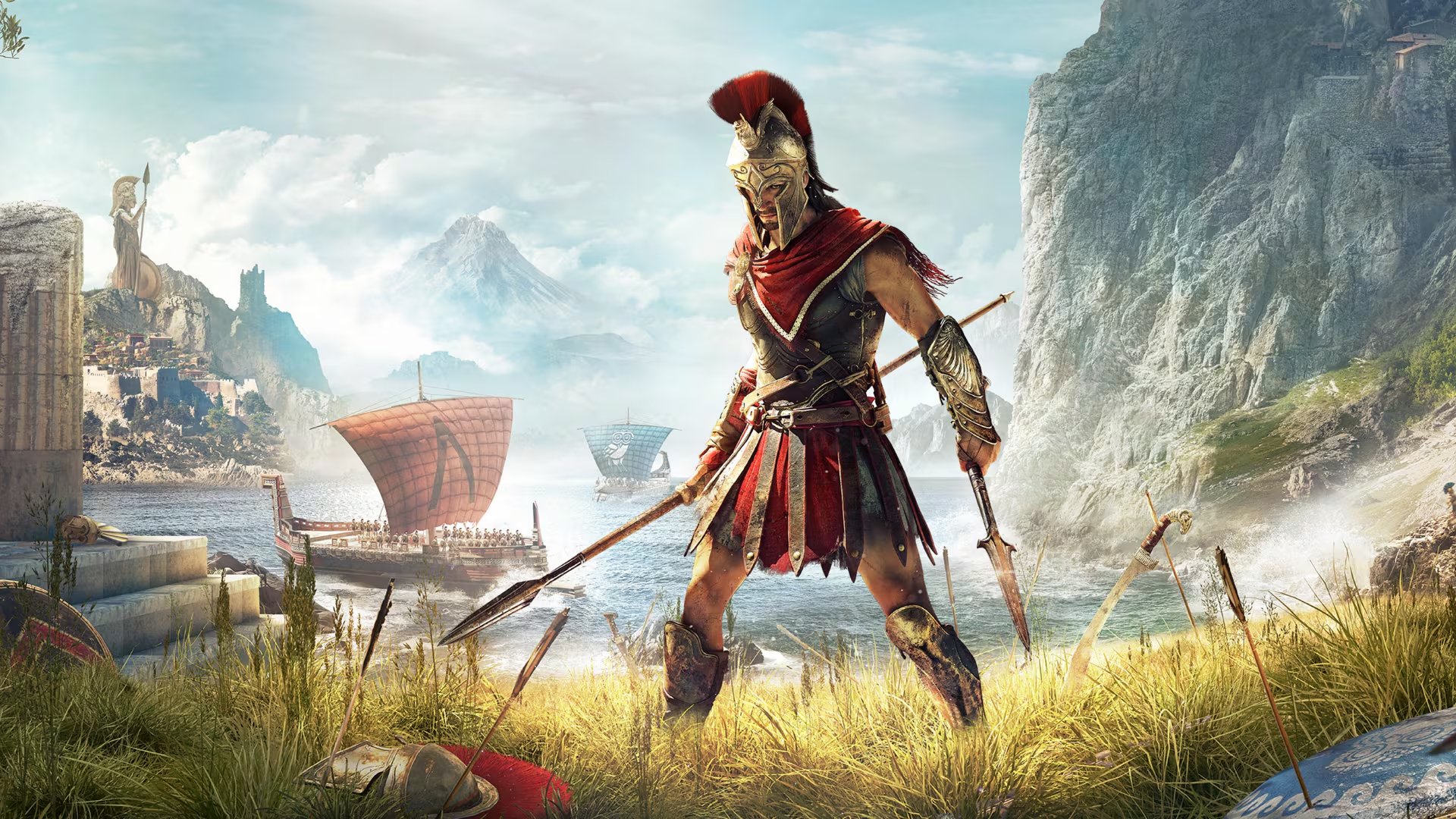 Assassin’s Creed Odyssey narra la historia de un mercenario en la antigua Grecia durante la Guerra del Peloponeso. 
(playstation.com)