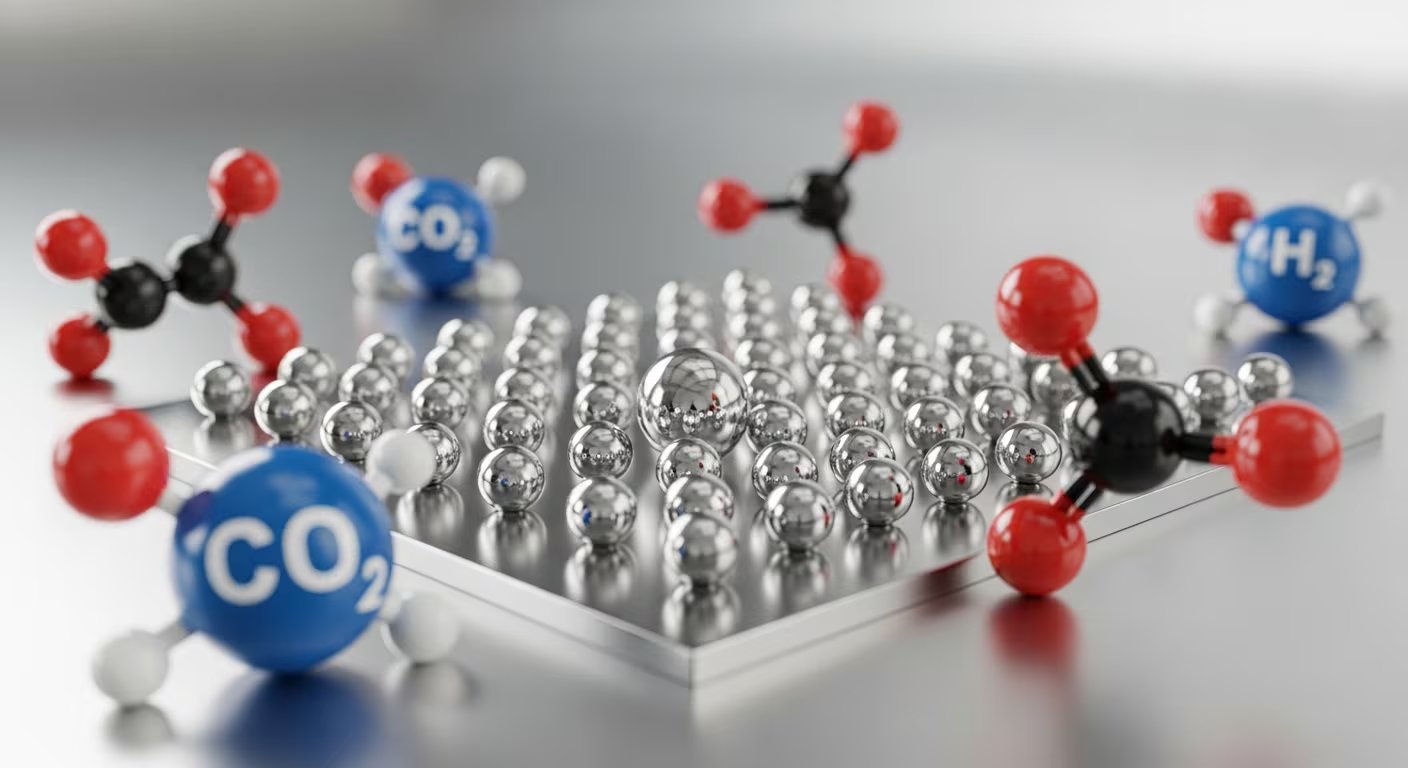 La investigación promueve la captura y reutilización de CO₂, contribuyendo a la neutralidad climática en la fabricación de metanol (Imagen Ilustrativa Infobae)