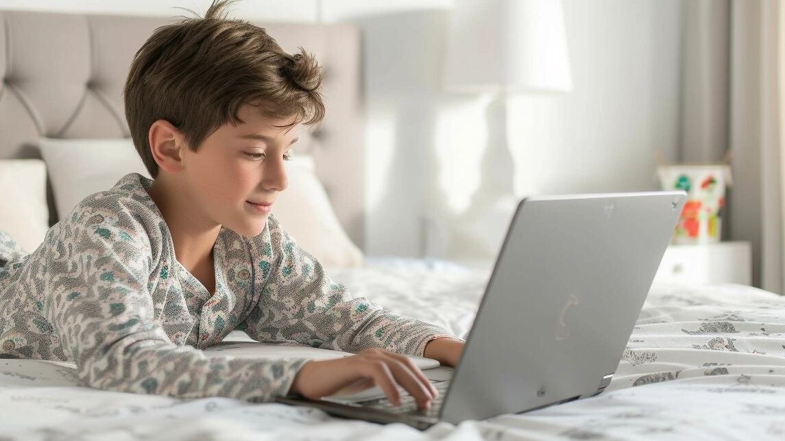 El consumo excesivo de videos infantiles generados por IA en YouTube genera riesgos para el desarrollo del lenguaje y la percepción de la realidad en los chicos (Imagen Ilustrativa Infobae)