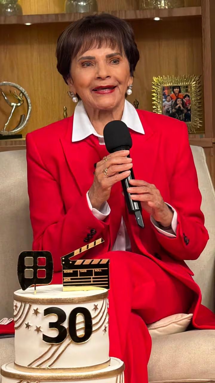 La periodista destaca la rigurosa labor del estudio de espectáculos de TV Azteca 
(Infobae México/ Marco Ruiz)