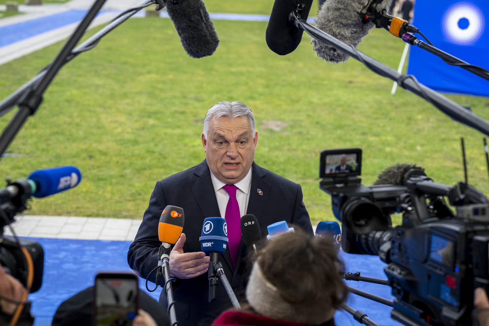 Viktor Orbán vetó el préstamo europeo a Ucrania en represalia por el cierre del oleoducto (Europa Press)
