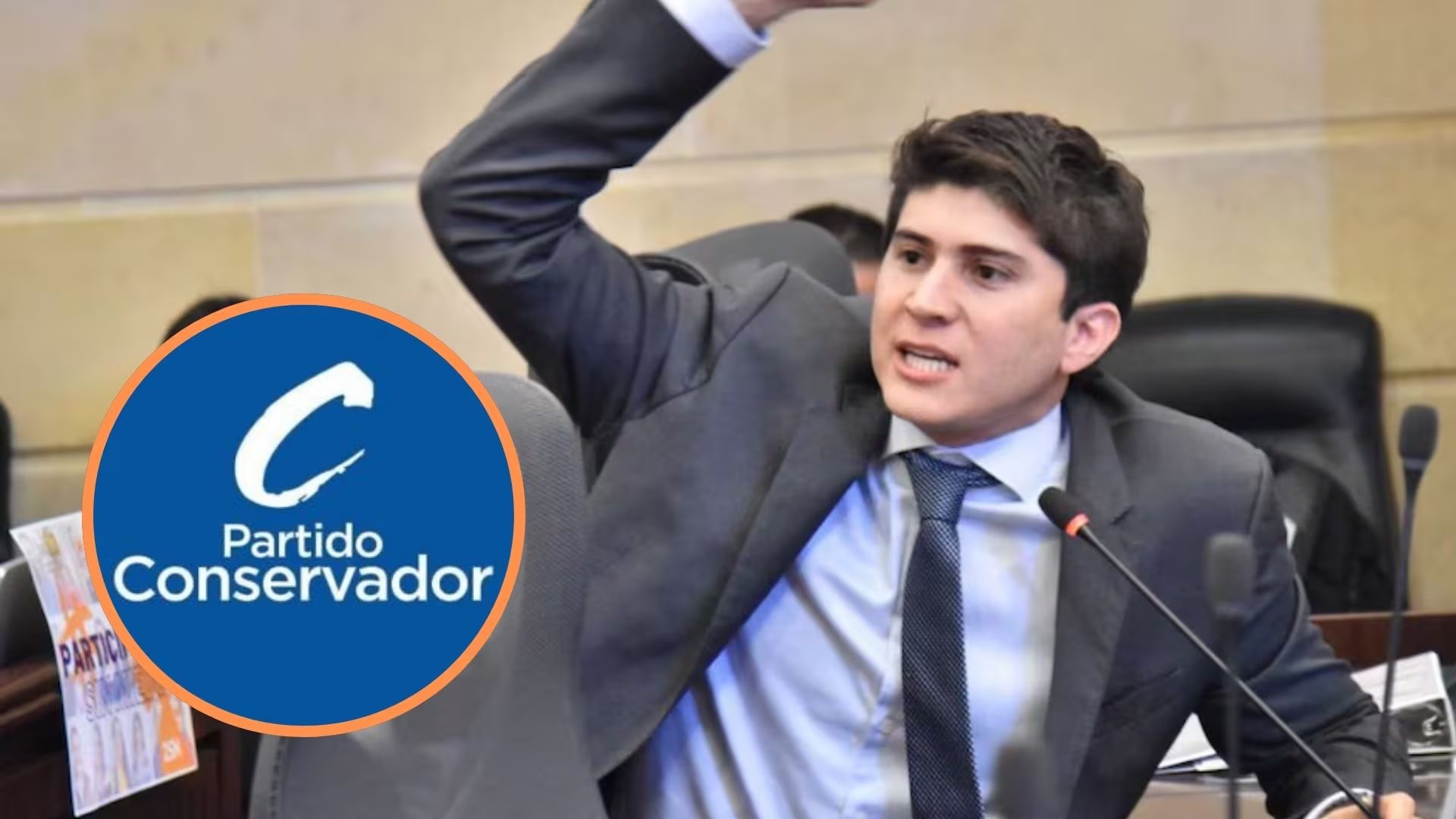 El representante Wadith Manzur fue mencionado por su partido tras la decisión de la Corte Suprema en el proceso por el escándalo de la UNGRD. - crédito Cámara de Representantes y Partido Conservador