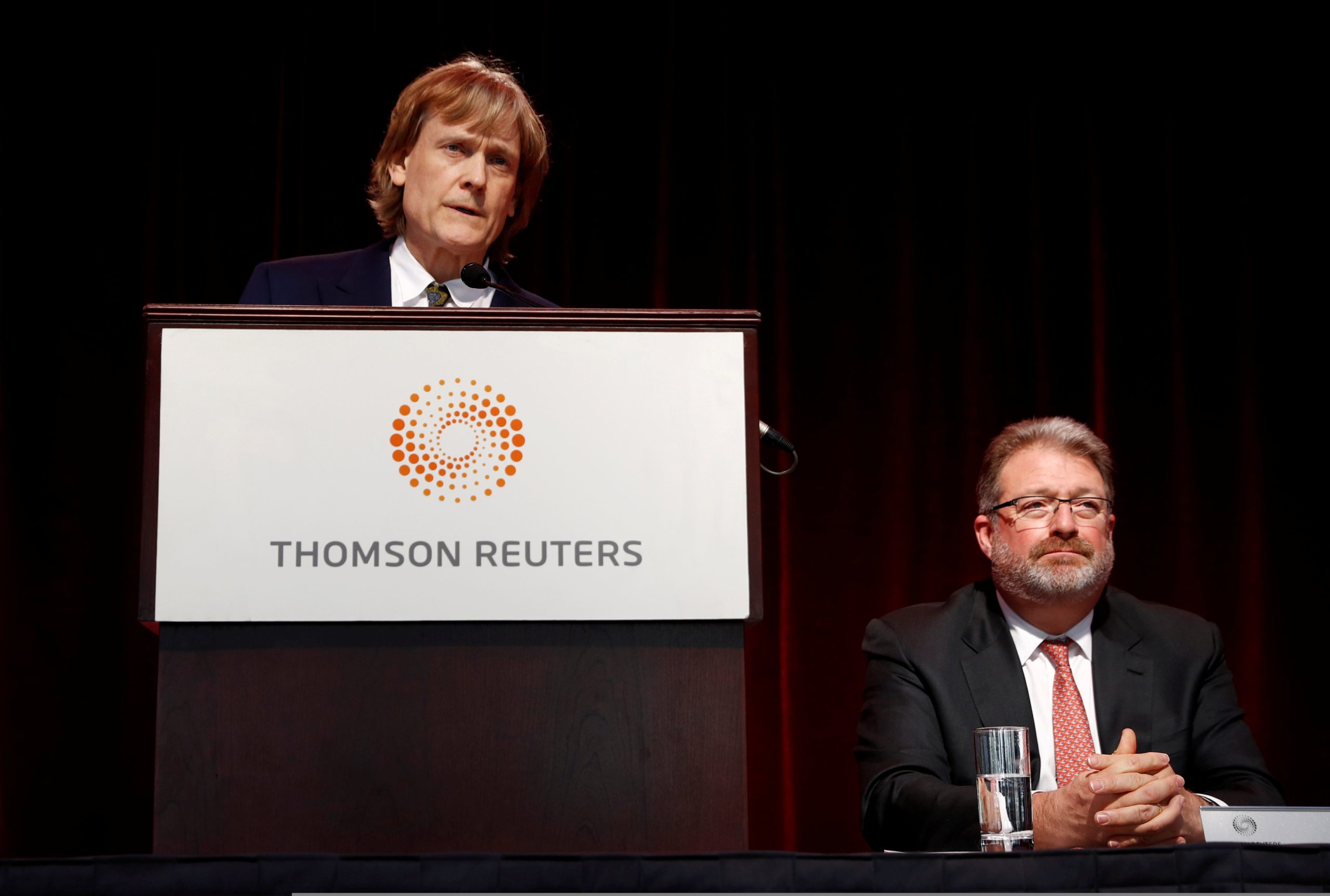 La familia Thomson controla Thomson Reuters, una de las compañías más influyentes del mundo en servicios de información y datos (REUTERS)