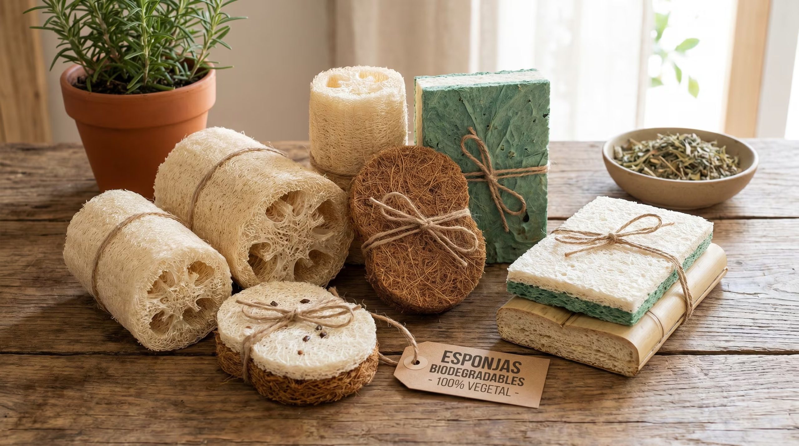 Alternativas vegetales a las esponjas tradicionales reducen el impacto ambiental y sanitario - crédito Imagen Ilustrativa Infobae