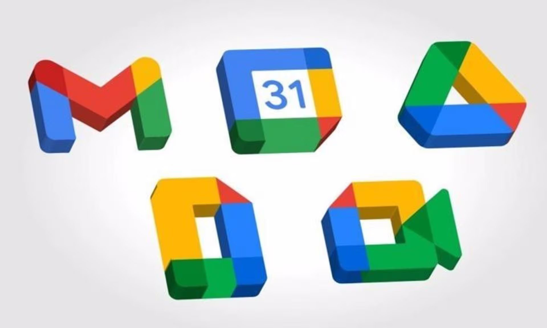 Gmail mantiene su emblemática ‘M’ en forma de sobre, aporta mayor redondez y se distingue al conservar los cuatro colores de Google. (GOOGLE WORKSPACE)
