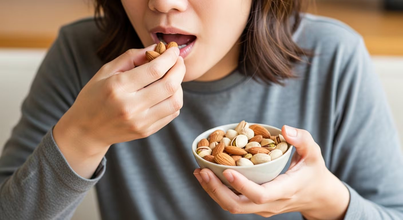 Consumir almendras o pistachos en porciones controladas permite aprovechar sus beneficios sin superar la ingesta calórica diaria recomendada (Imagen Ilustrativa Infobae)