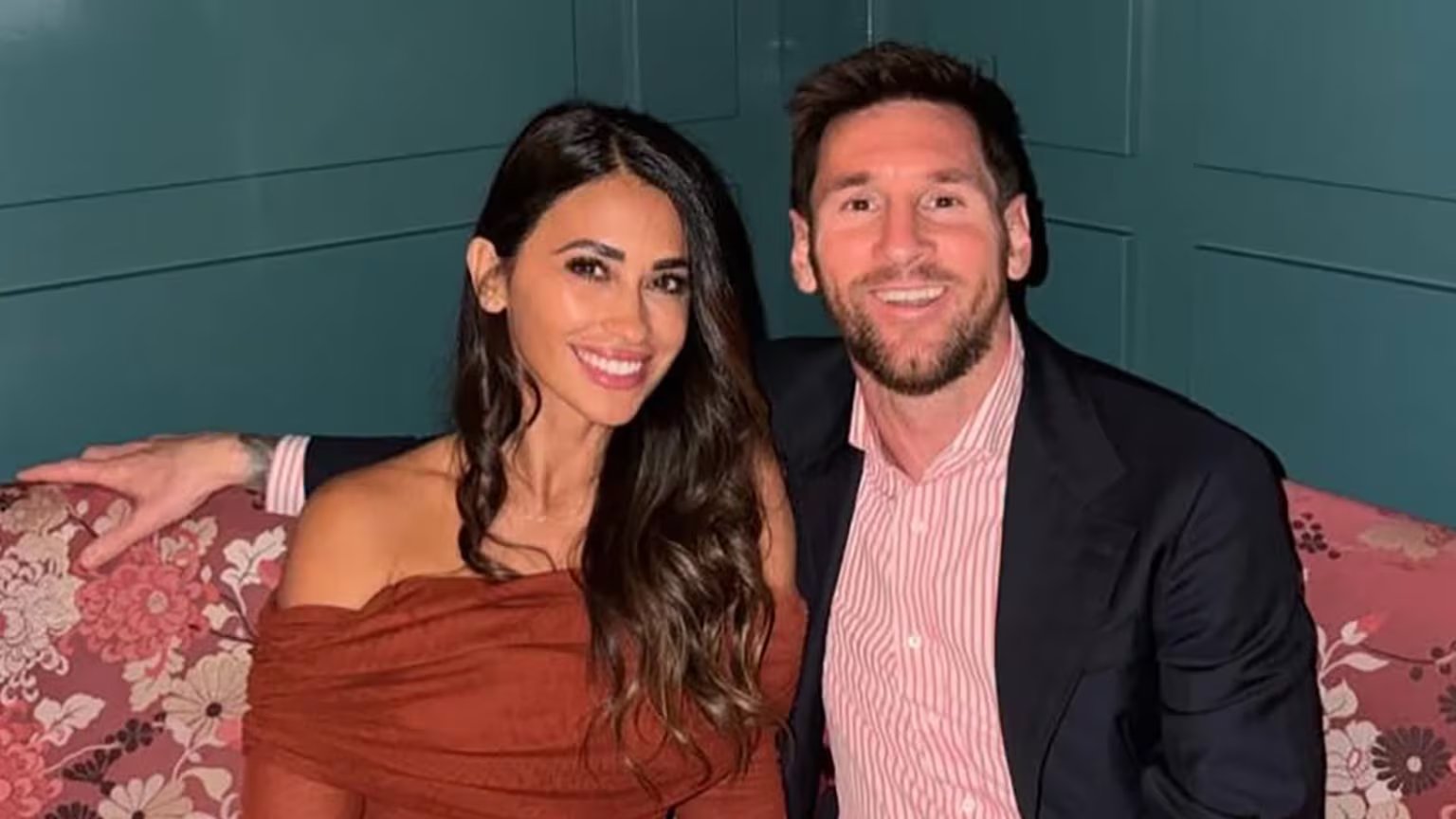 Andrea Rincón destacó que Messi no estaba en pareja con Antonela Roccuzzo en el momento del encuentro