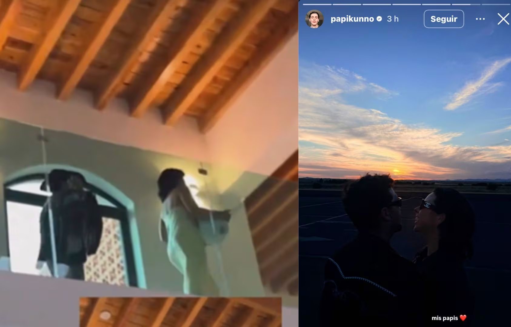 El intento de Kunno por desmentir la supuesta separación entre Ángela Aguilar y Nodal terminó por avivar los rumores y exhibir nuevas tensiones en redes sociales. (@papikunno)