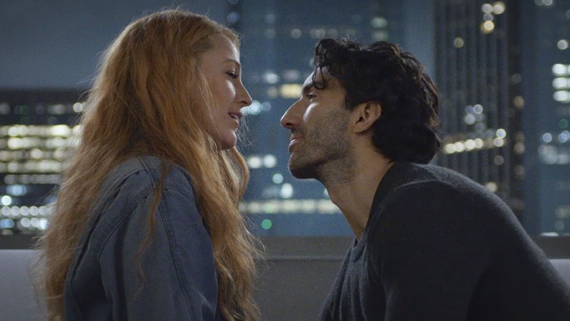 Blake Lively y Justin Baldoni en la polémica 'Romper el círculo' (Nicole Rivelli/Sony Pictures)