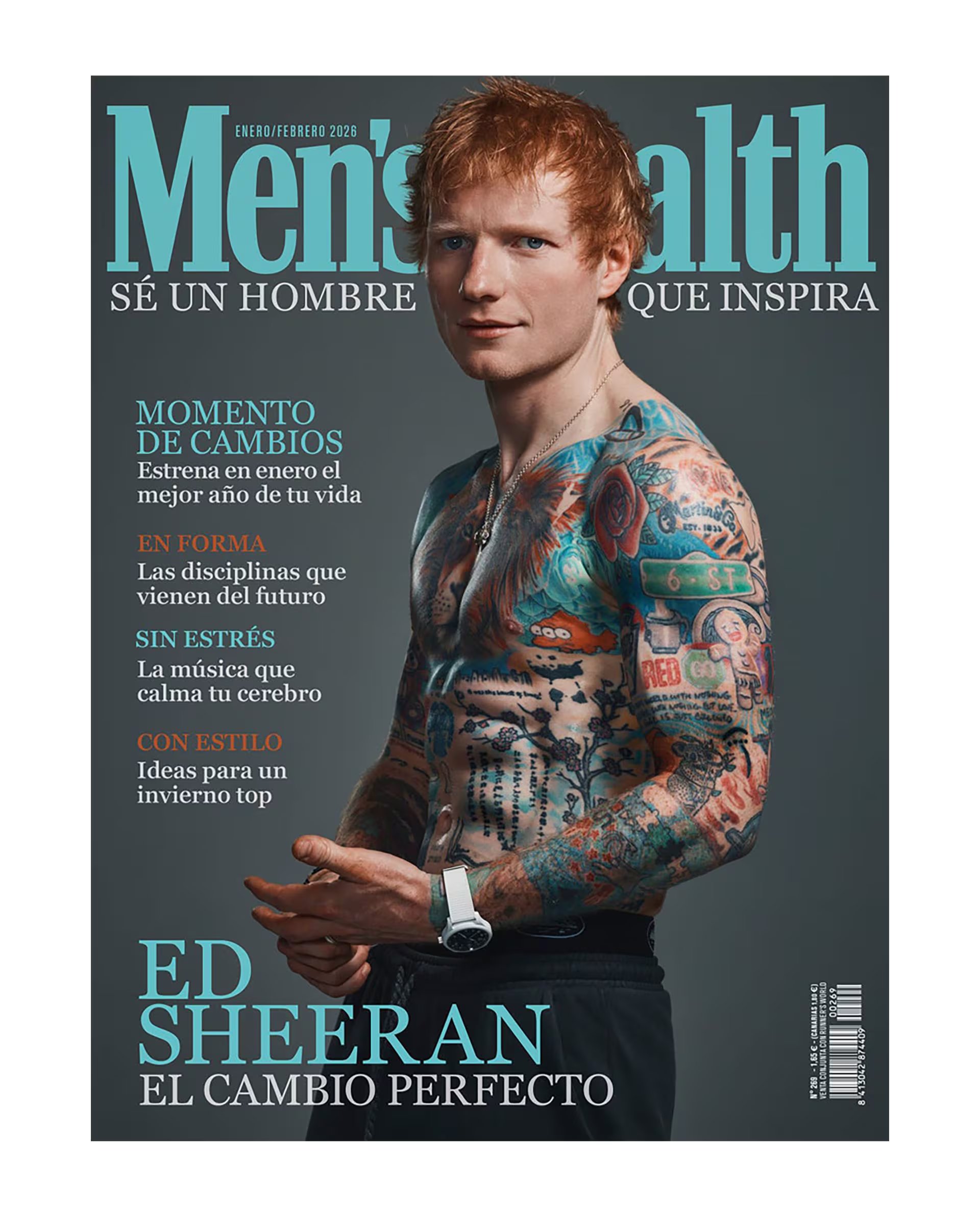 Ed Sheeran bajó 14 kilos en cinco años gracias a la combinación de ejercicio, alimentación equilibrada y la guía de un entrenador personal (Captura)
