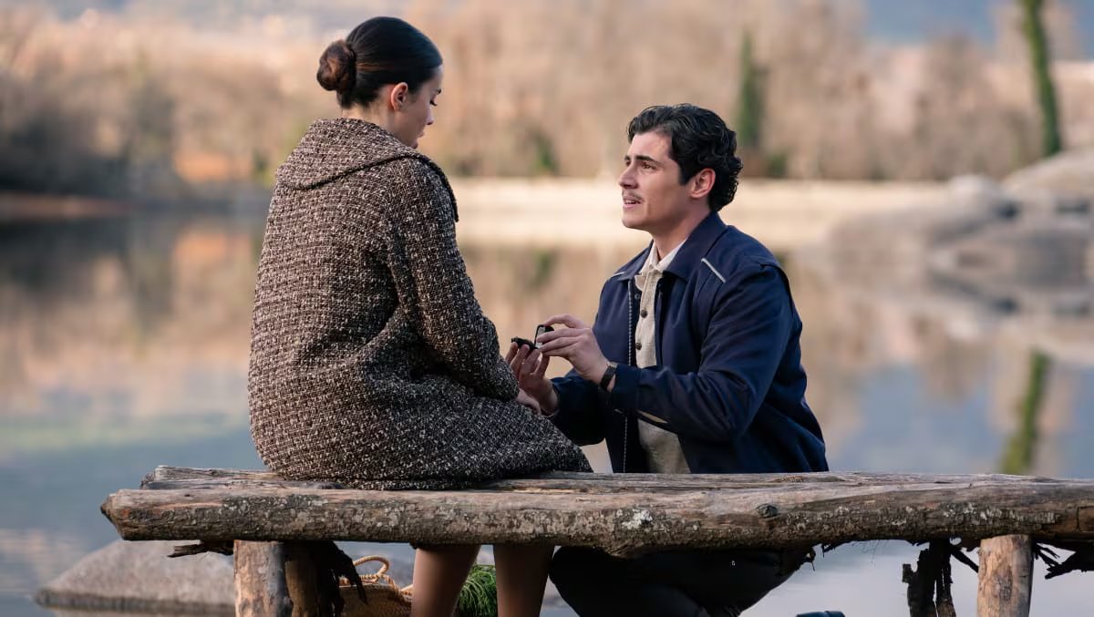 Ángel y Paula en 'Sueños de libertad' (ATRESMEDIA).