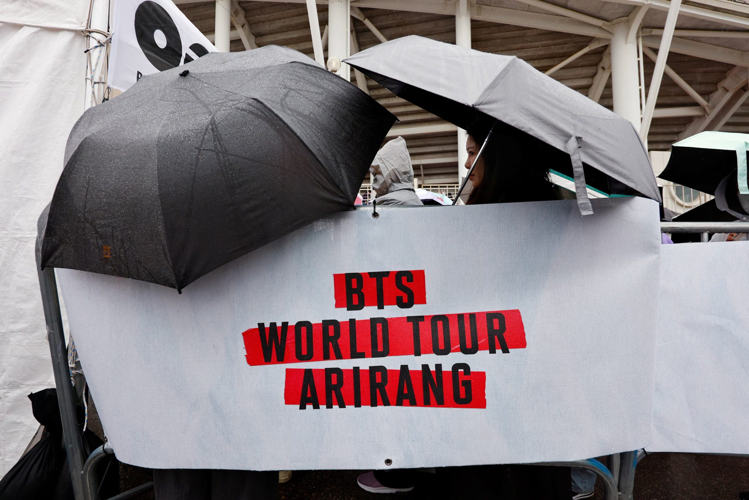 La gira ARIRANG marca el regreso global de BTS con fechas históricas en América Latina.

(REUTERS/Kim Soo-hyeon)