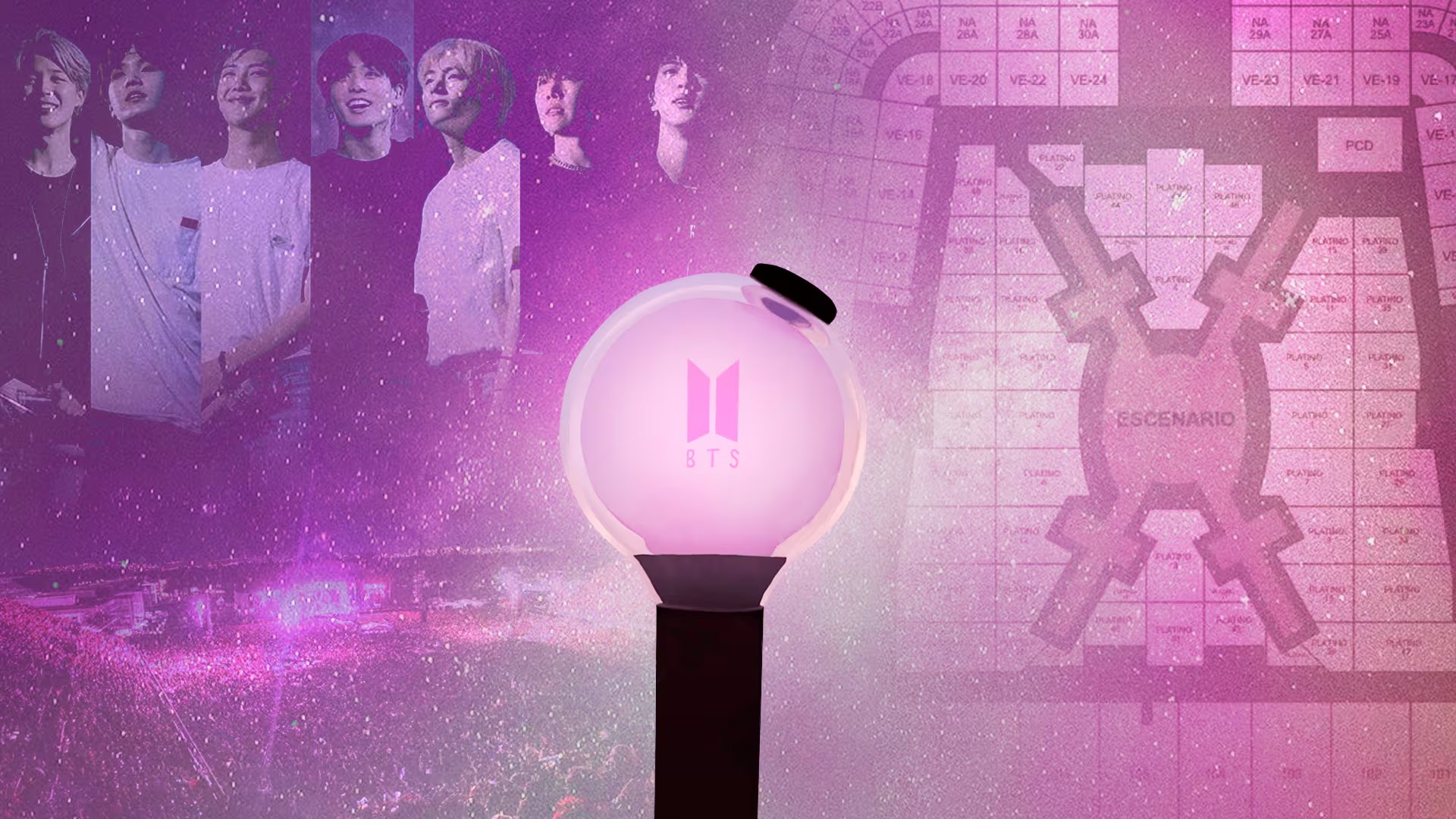 BTS en México. (Jesús Avilés/Infobae México)