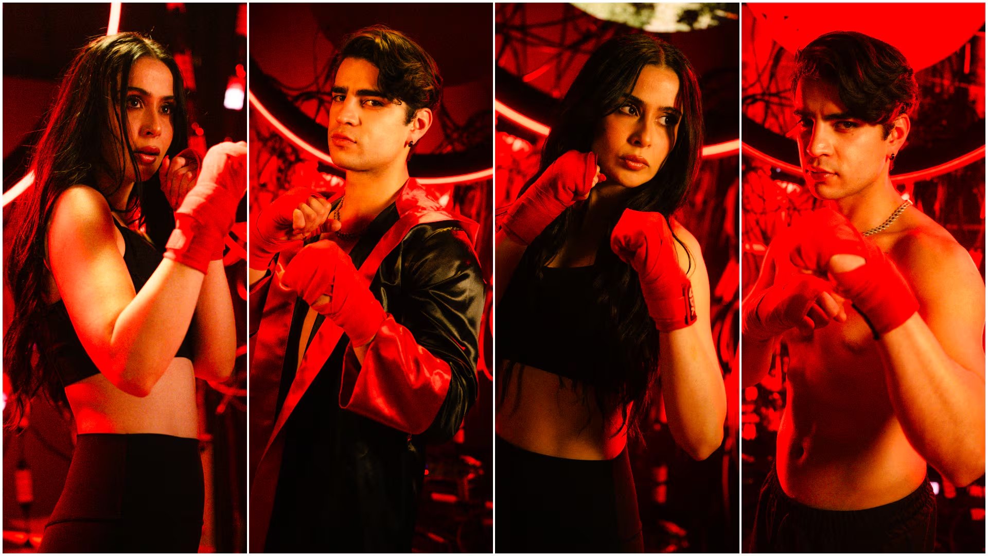 Aarón Mercury y Lupita Villalobos previo a su participación en la segunda emisión de Supernova Génesis 2026 en Netflix. (Netflix)