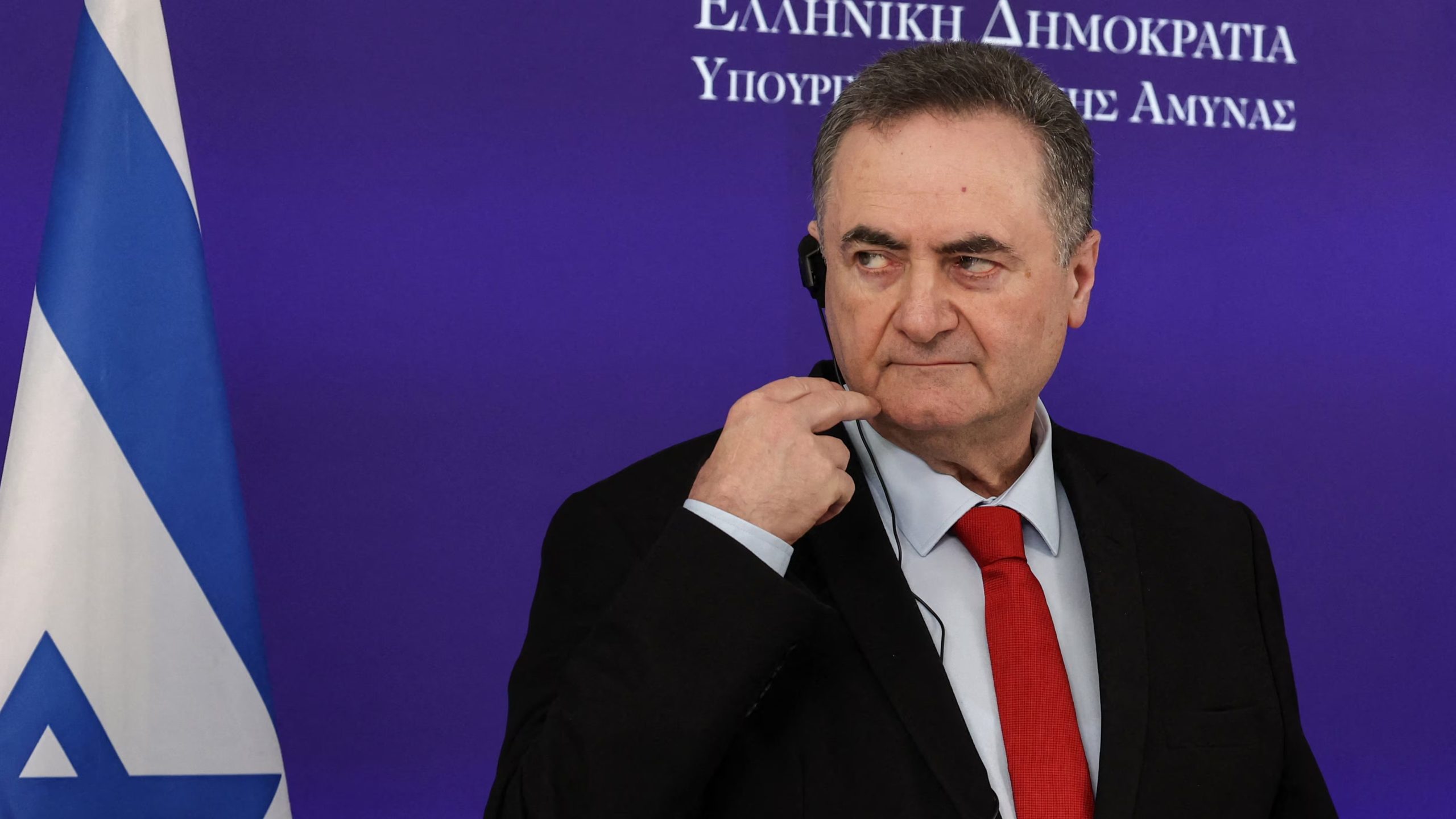 El Ministro de Defensa de Israel, Israel Katz. REUTERS/Louisa Gouliamaki