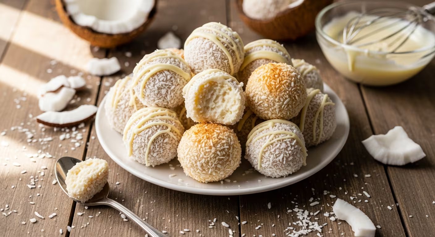 Los bombones de coco son perfectos para disfrutar en reuniones familiares, como antojo personal o para regalar en ocasiones especiales. - (Imagen Ilustrativa Infobae)