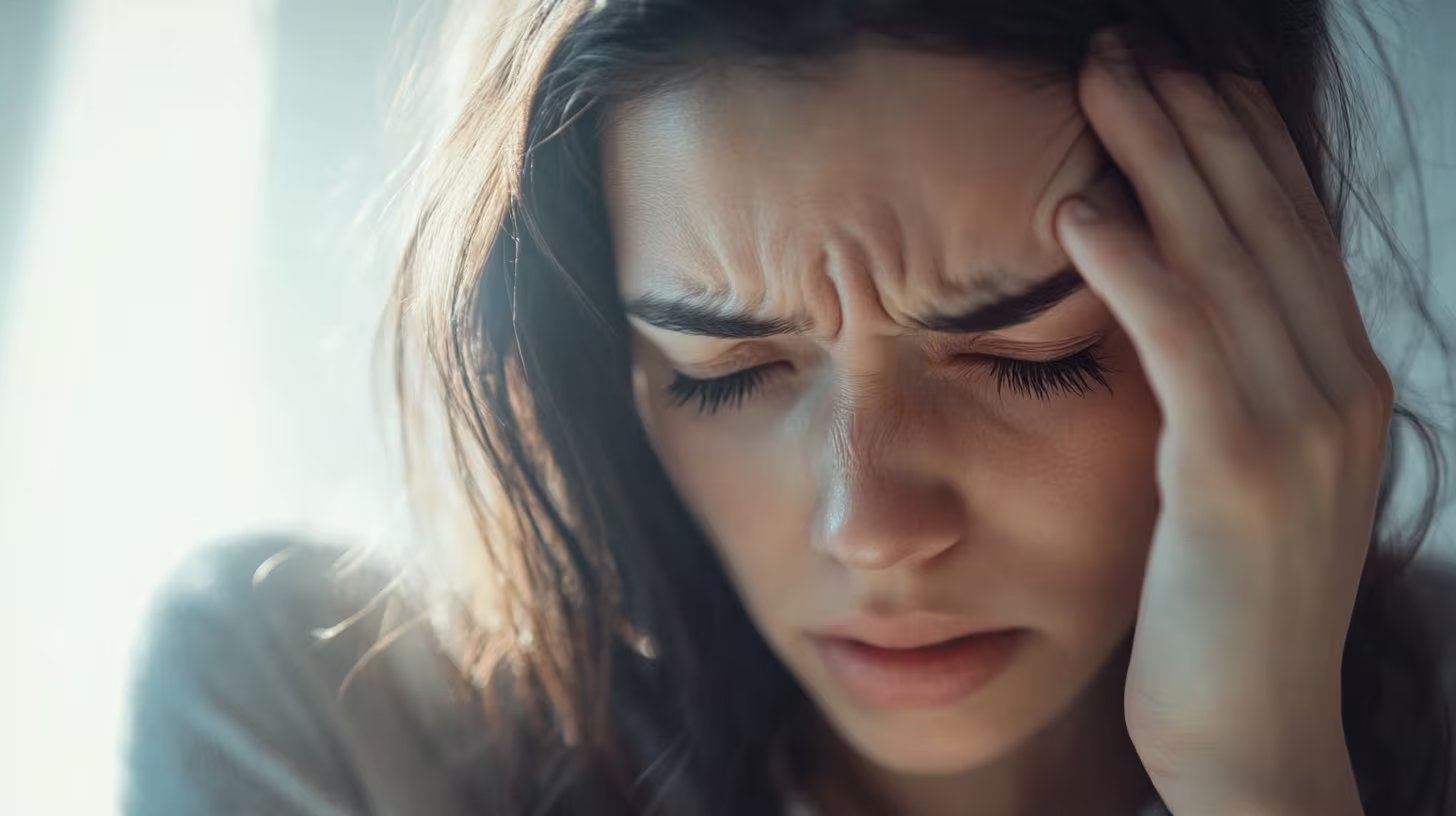 El dolor de cabeza se identifica como otro posible efecto adverso tras la administración de ibuprofeno (Imagen Ilustrativa Infobae)