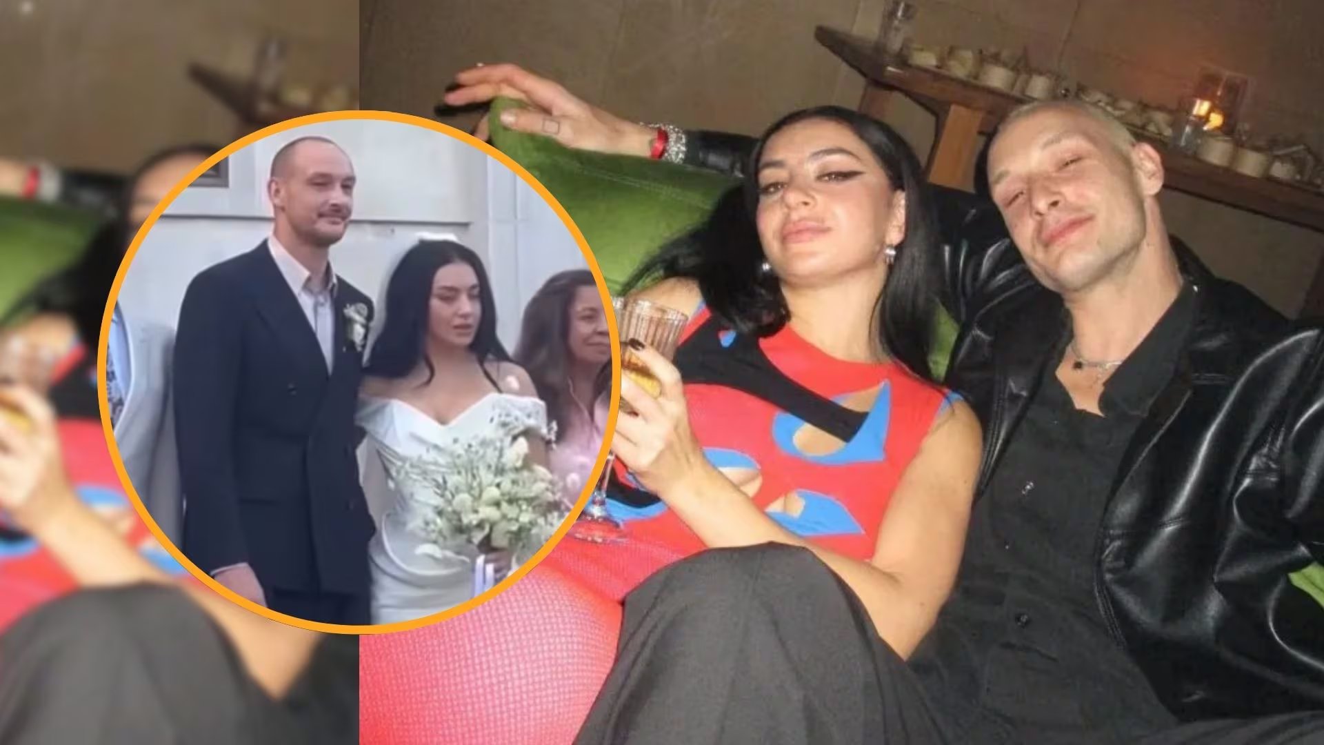 La boda de Charli XCX y George Daniel reunió a figuras clave del mundo musical en Sicilia

