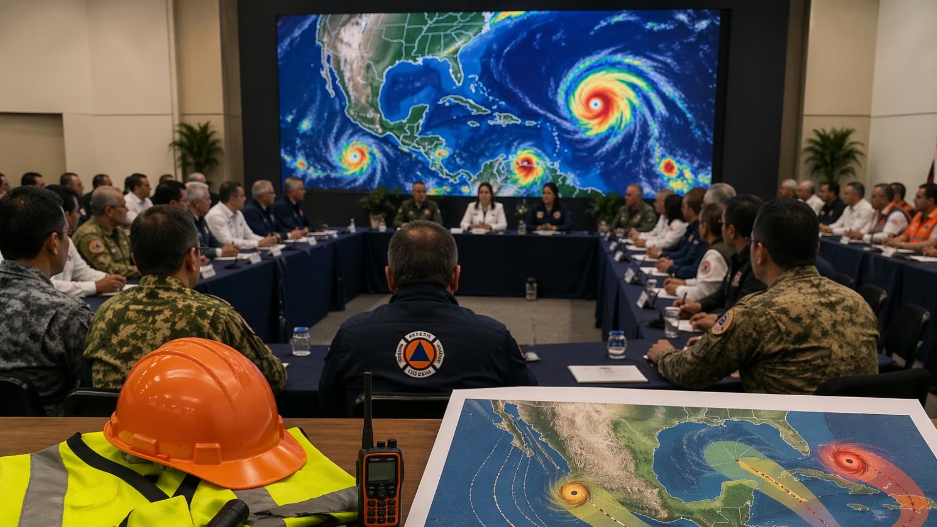 Las instituciones mexicanas, como la CONAGUA y el SMN, participan activamente en la vigilancia continua de los parámetros oceánicos. 