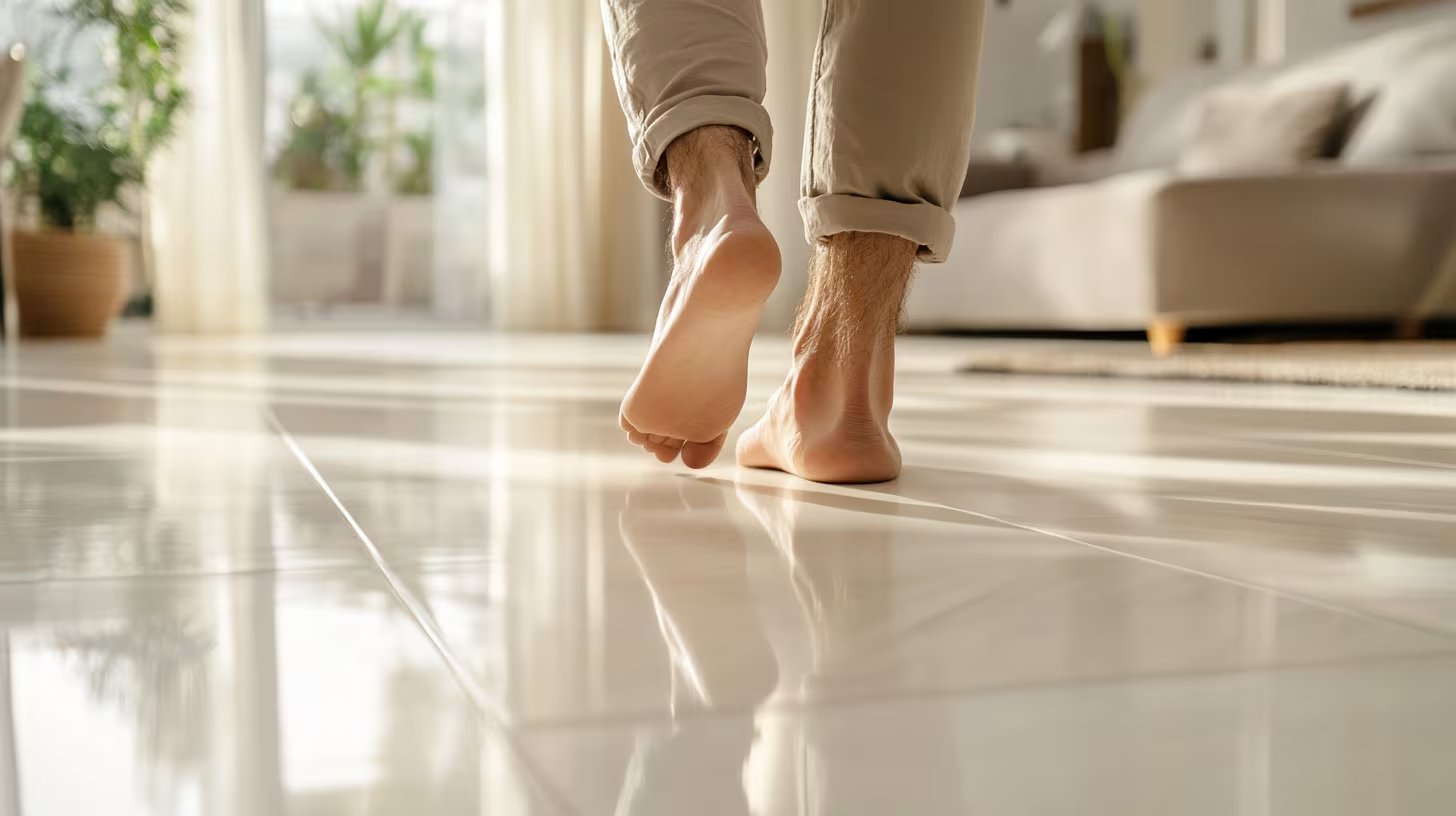 Caminar descalzo o usar zapatos apretados son acciones que favorecen la formación de callosidades, según los especialistas (Imagen Ilustrativa Infobae)