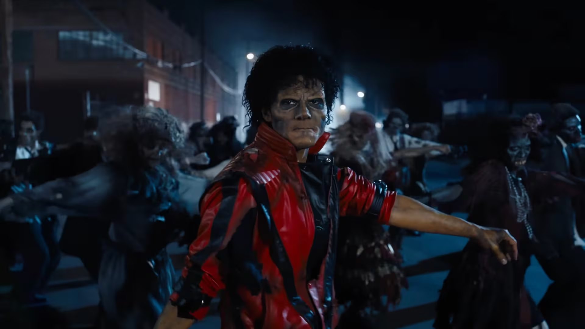 El videoclip Thriller volvió a realizarse en el mismo set (Captura de tráiler oficial)