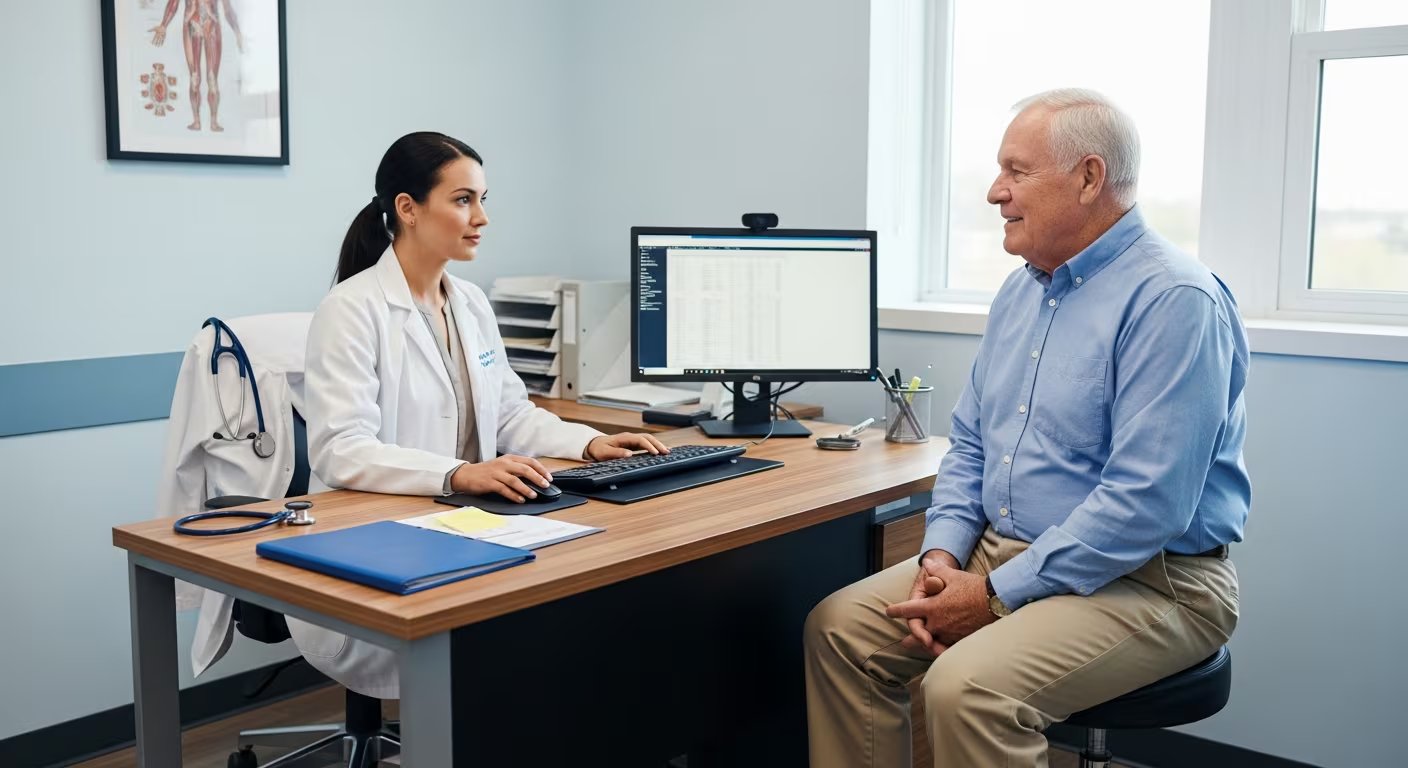 El seguimiento médico frecuente ayuda a determinar la necesidad de suplementos de calcio y vitamina D para la salud ósea (Imagen Ilustrativa Infobae)