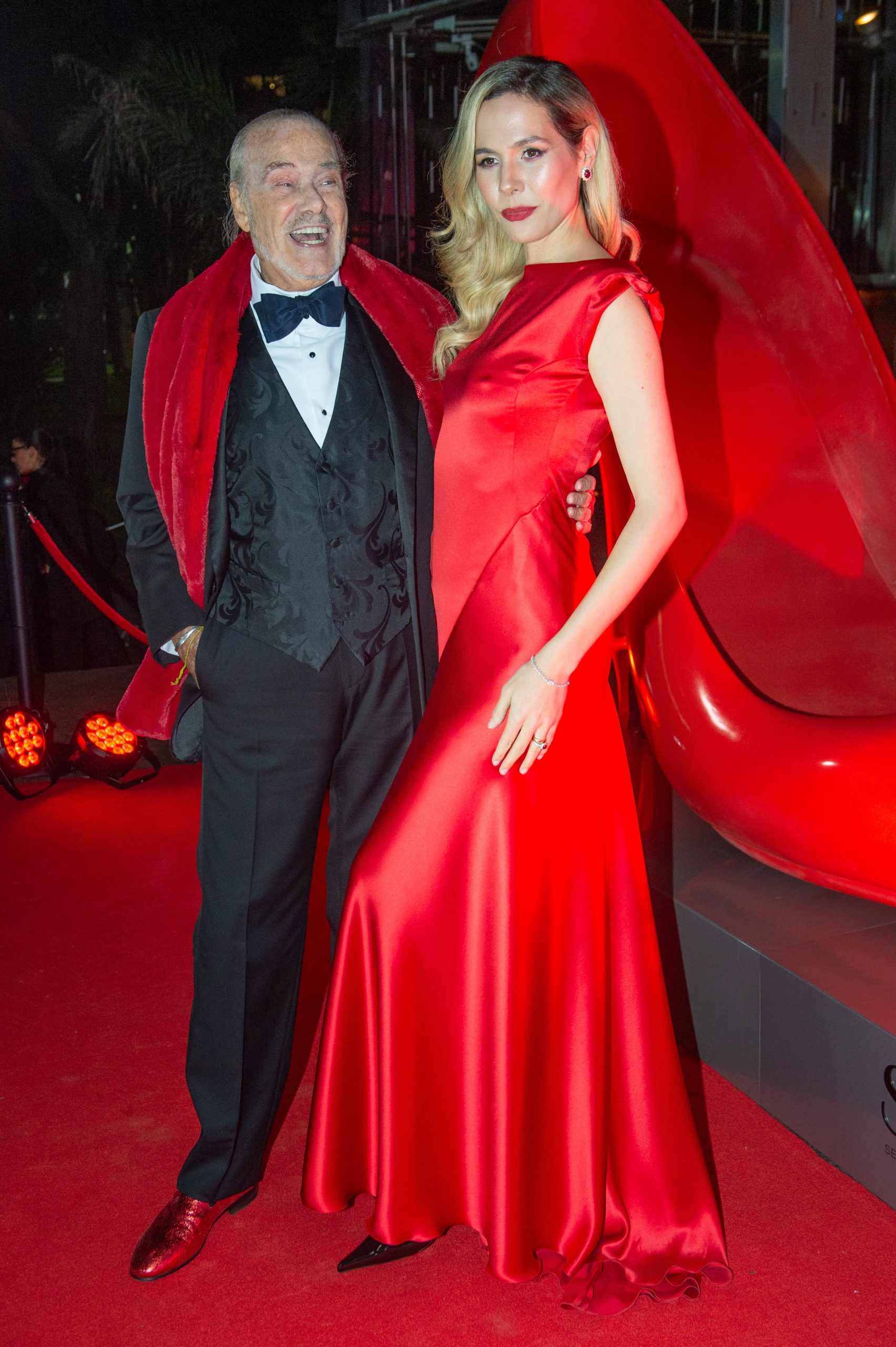 Gino Bogani con Elina Costantini
