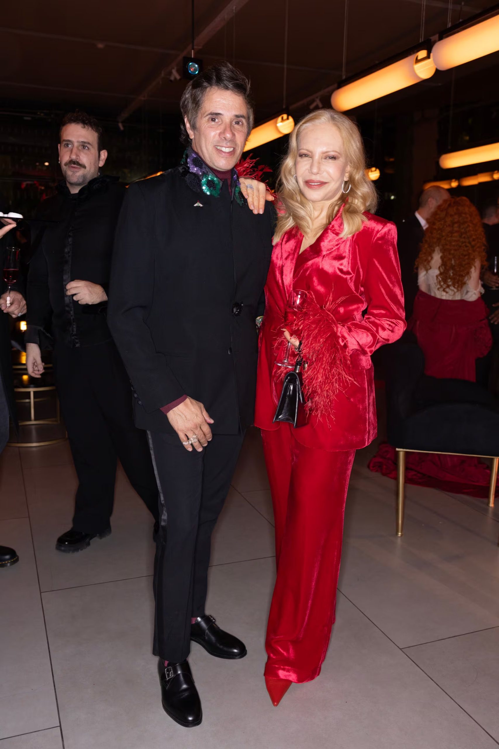 Robertito Funes y Cecilia Roth