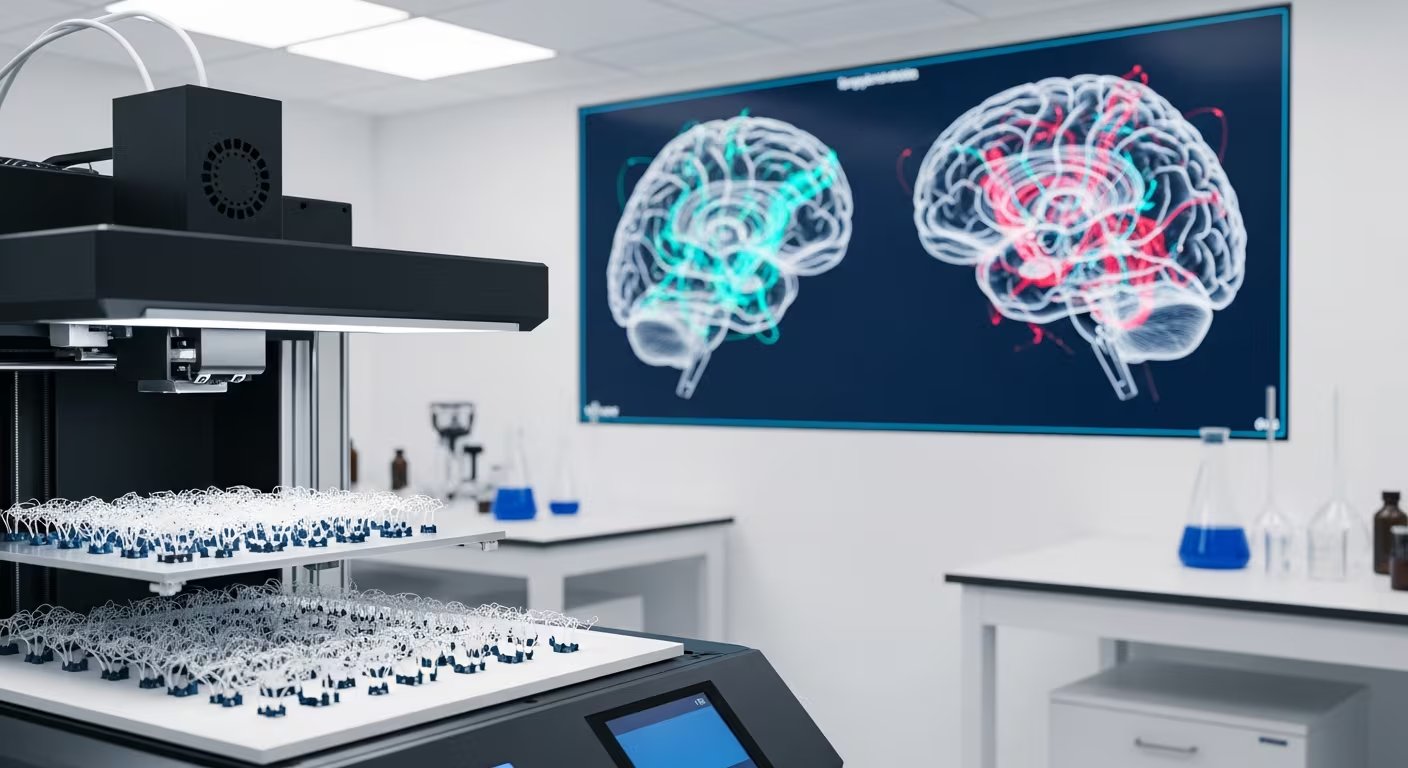 Los nuevos sensores para neurología registran señales eléctricas cerebrales con mayor precisión y reducen el riesgo de daño en el tejido (Imagen Ilustrativa Infobae)