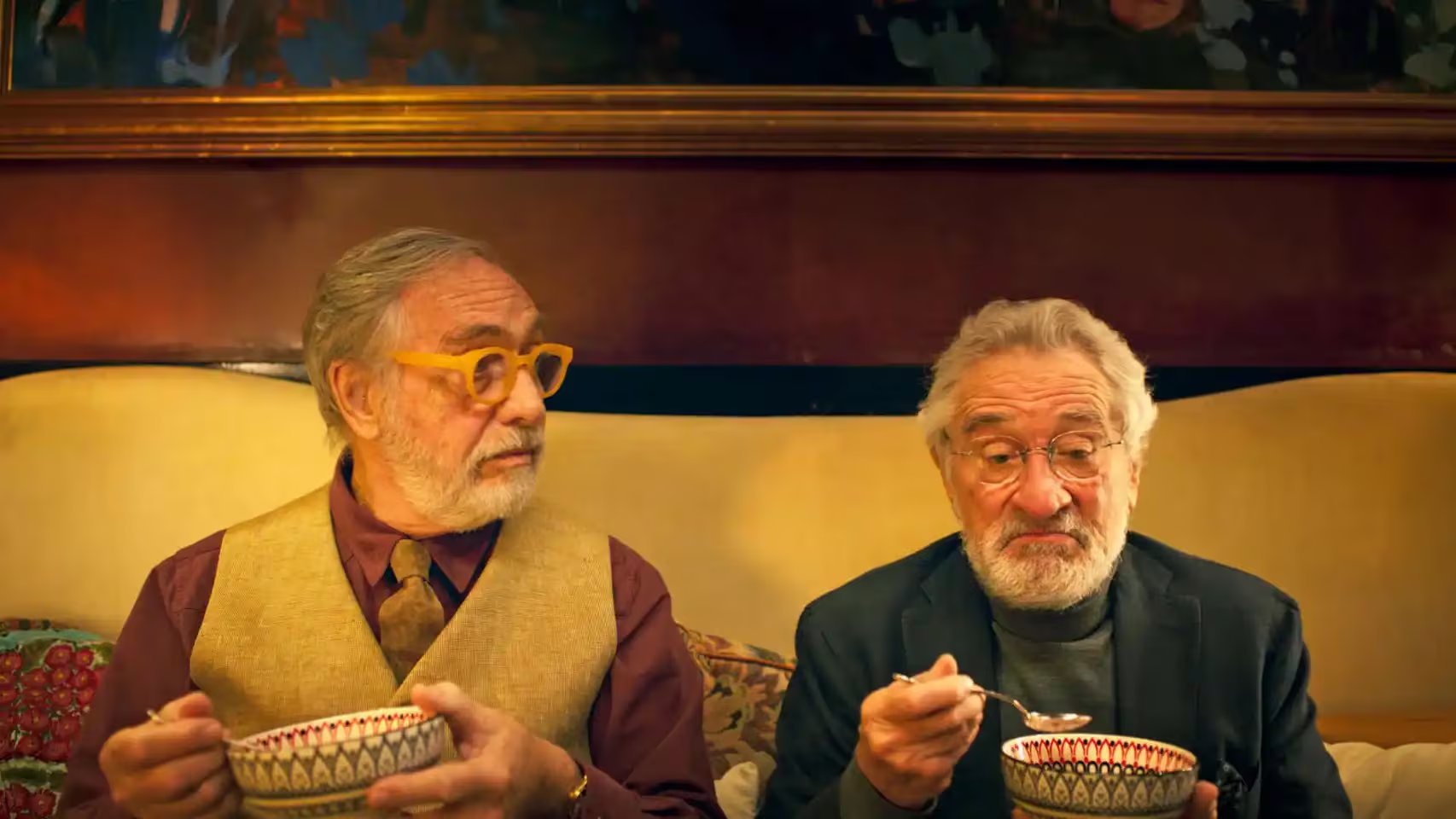 Luis Brandoni y Robert de Niro en 'Nada', de Mariano Cohn y Gastón Duprat, una serie original de Disney Plus